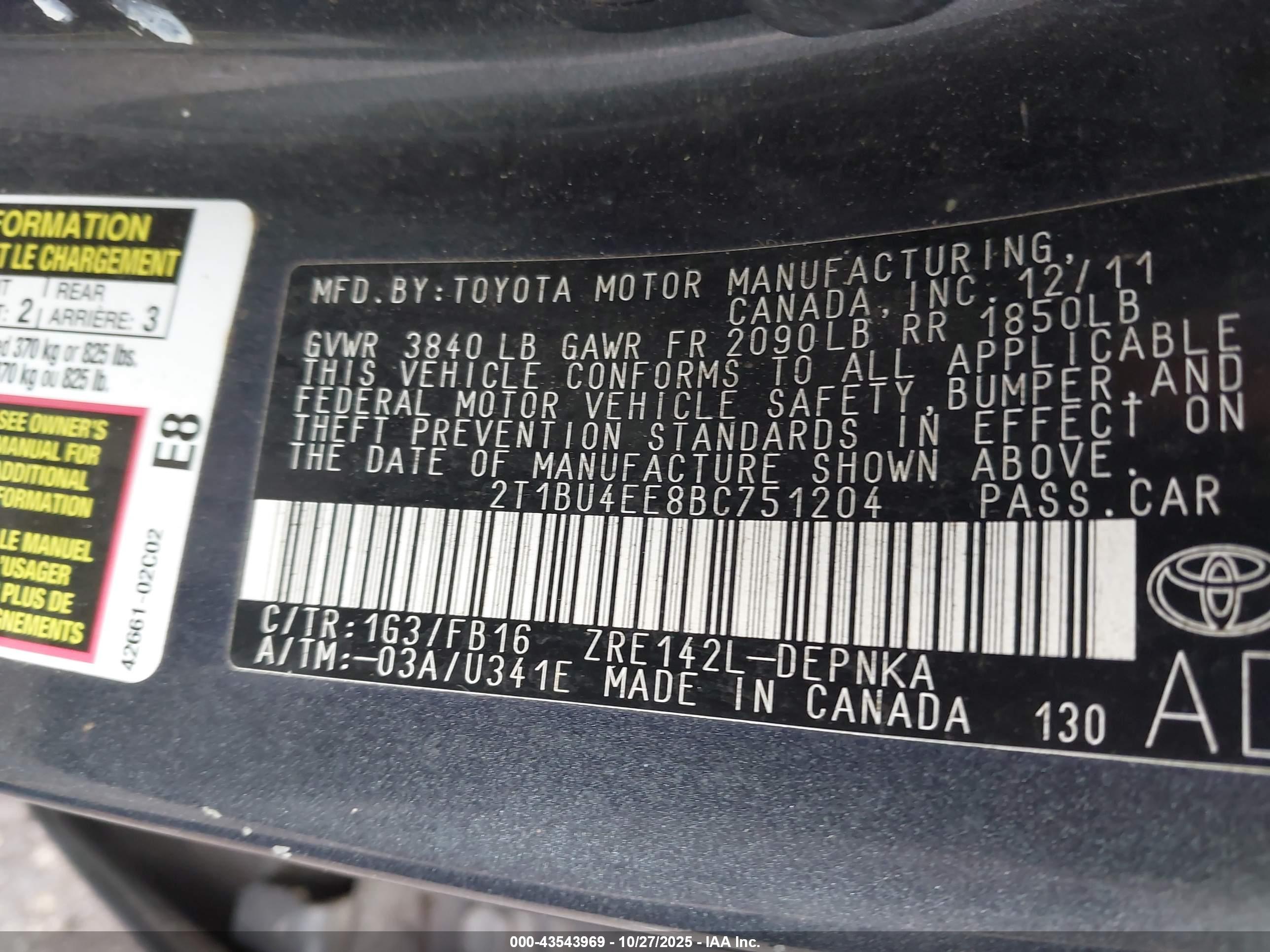 TOYOTA COROLLA image 9
