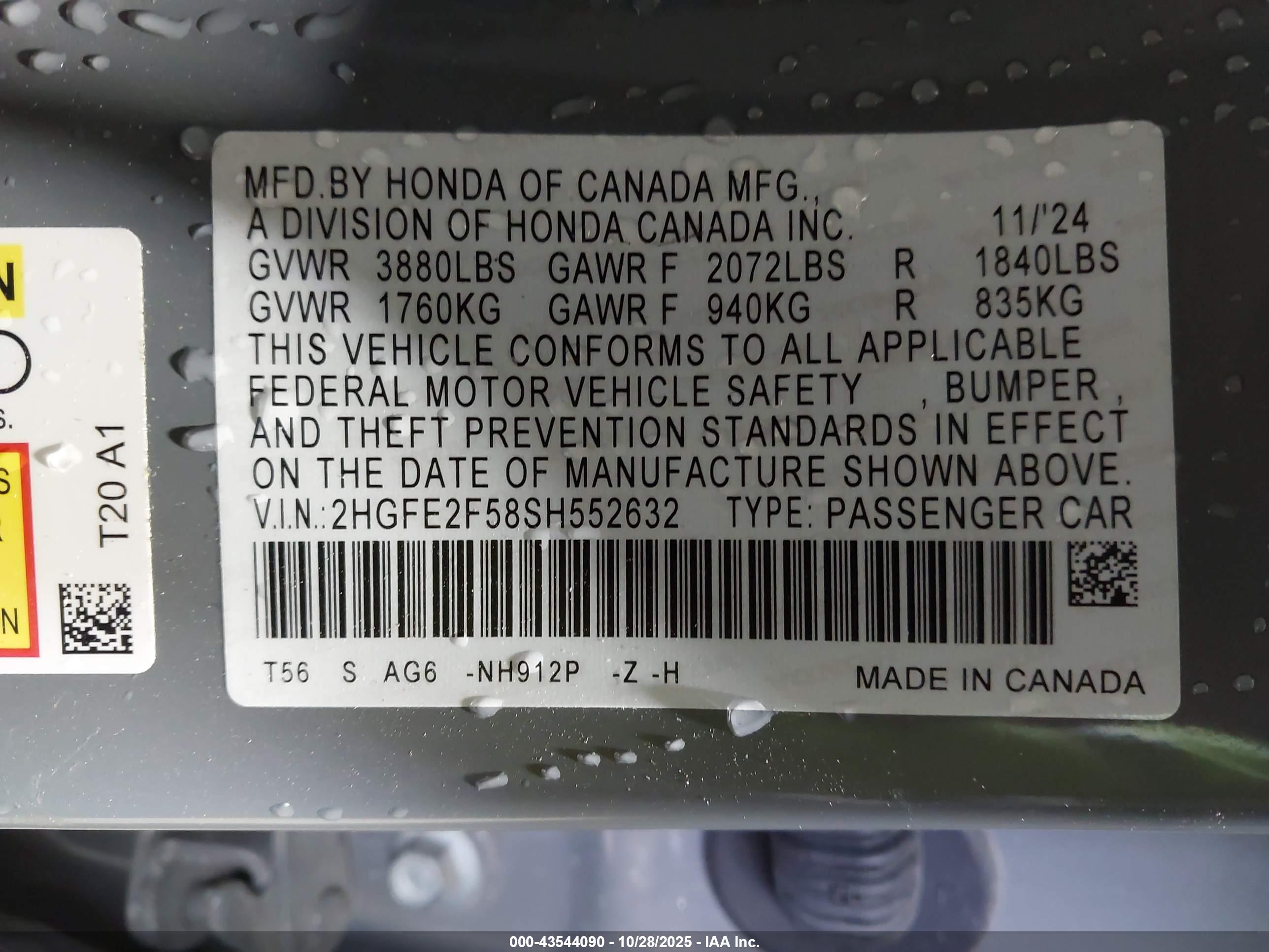HONDA CIVIC image 9