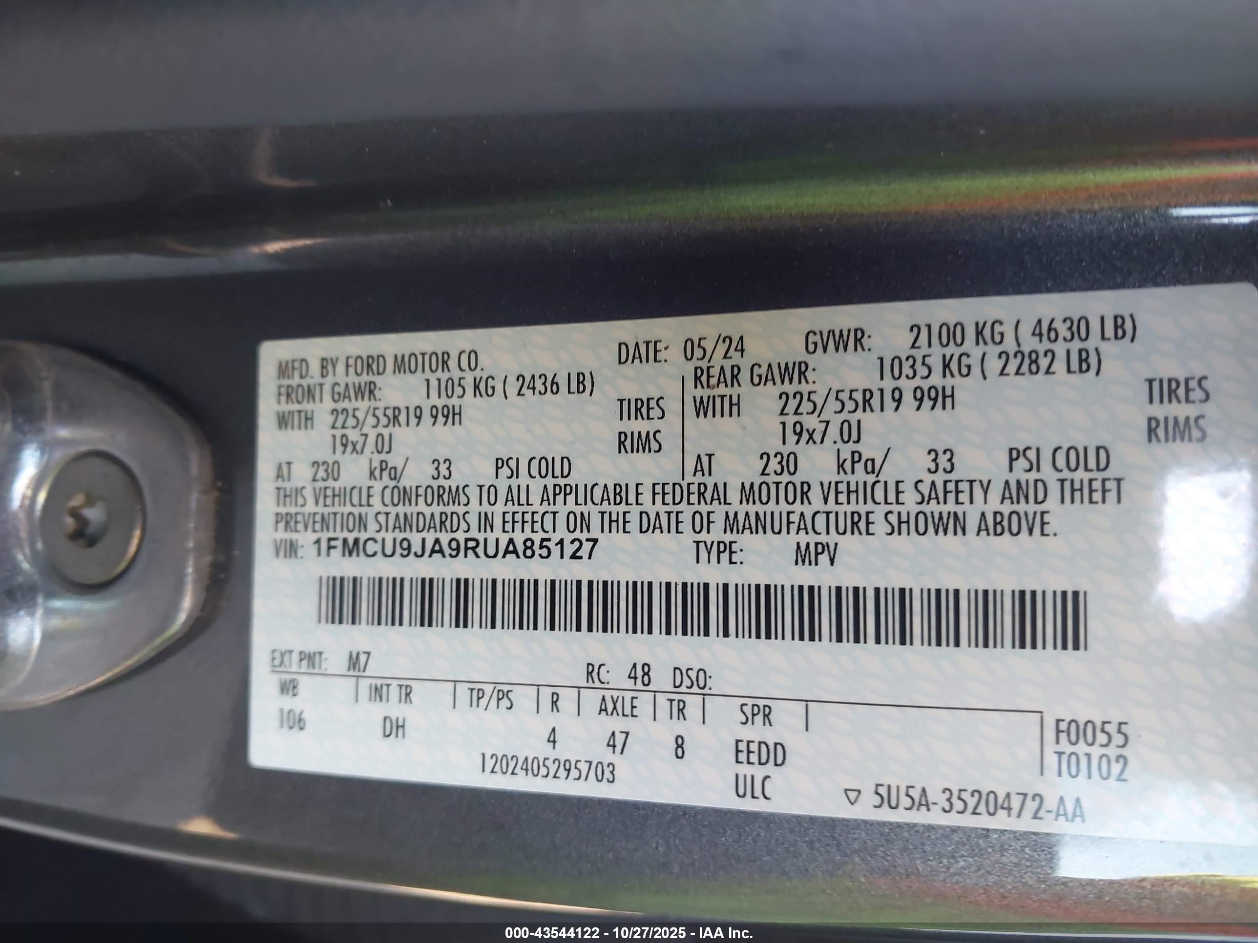 FORD ESCAPE image 9