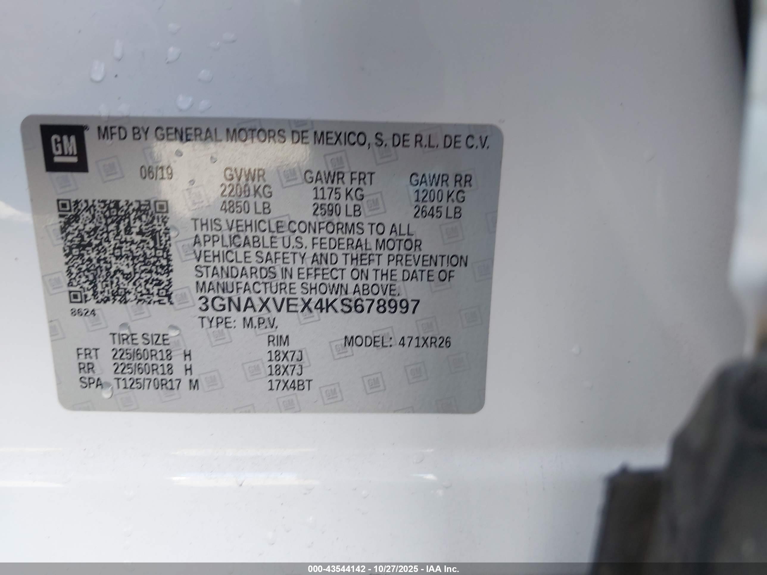 CHEVROLET EQUINOX image 9