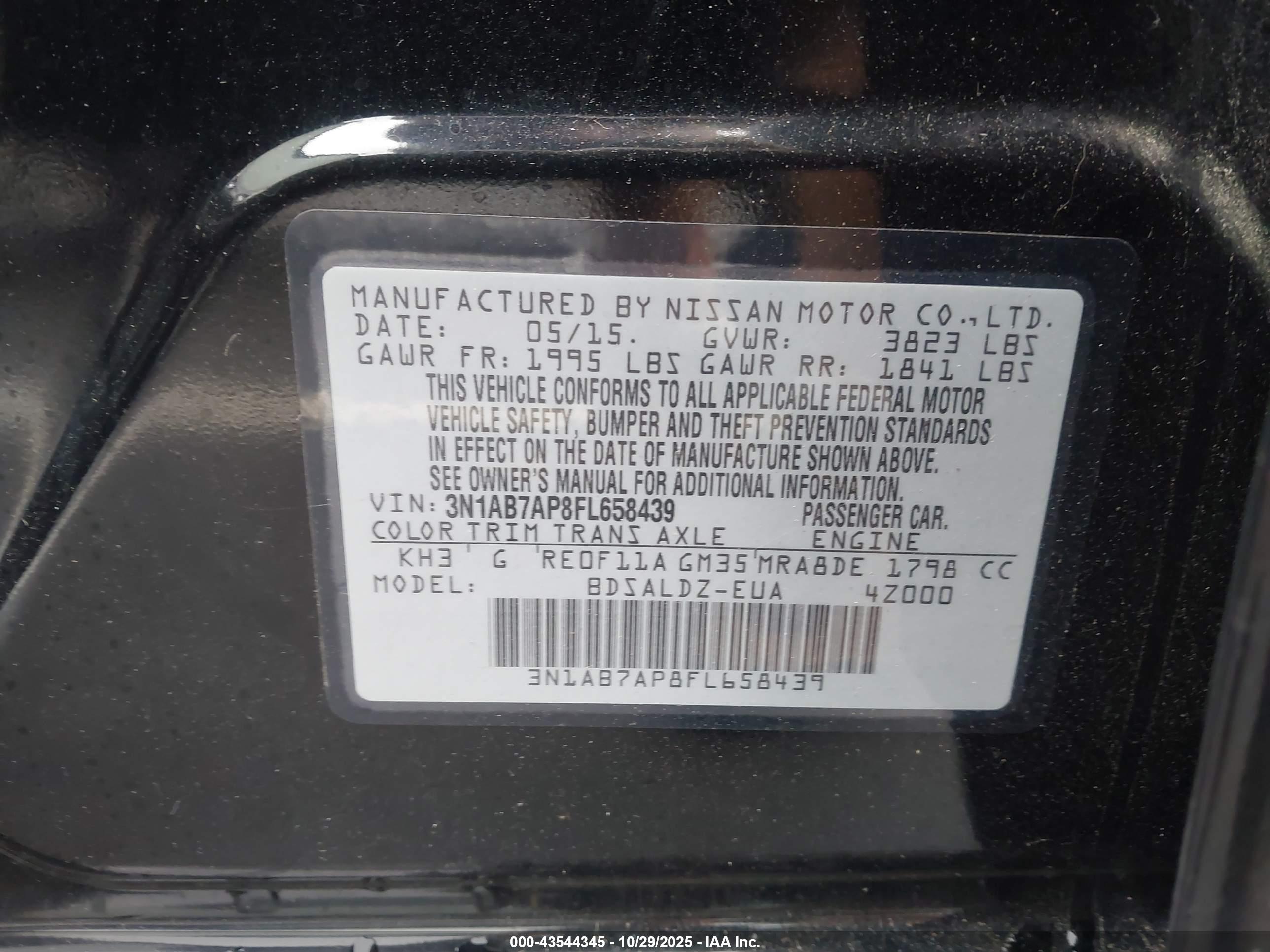 NISSAN SENTRA image 9