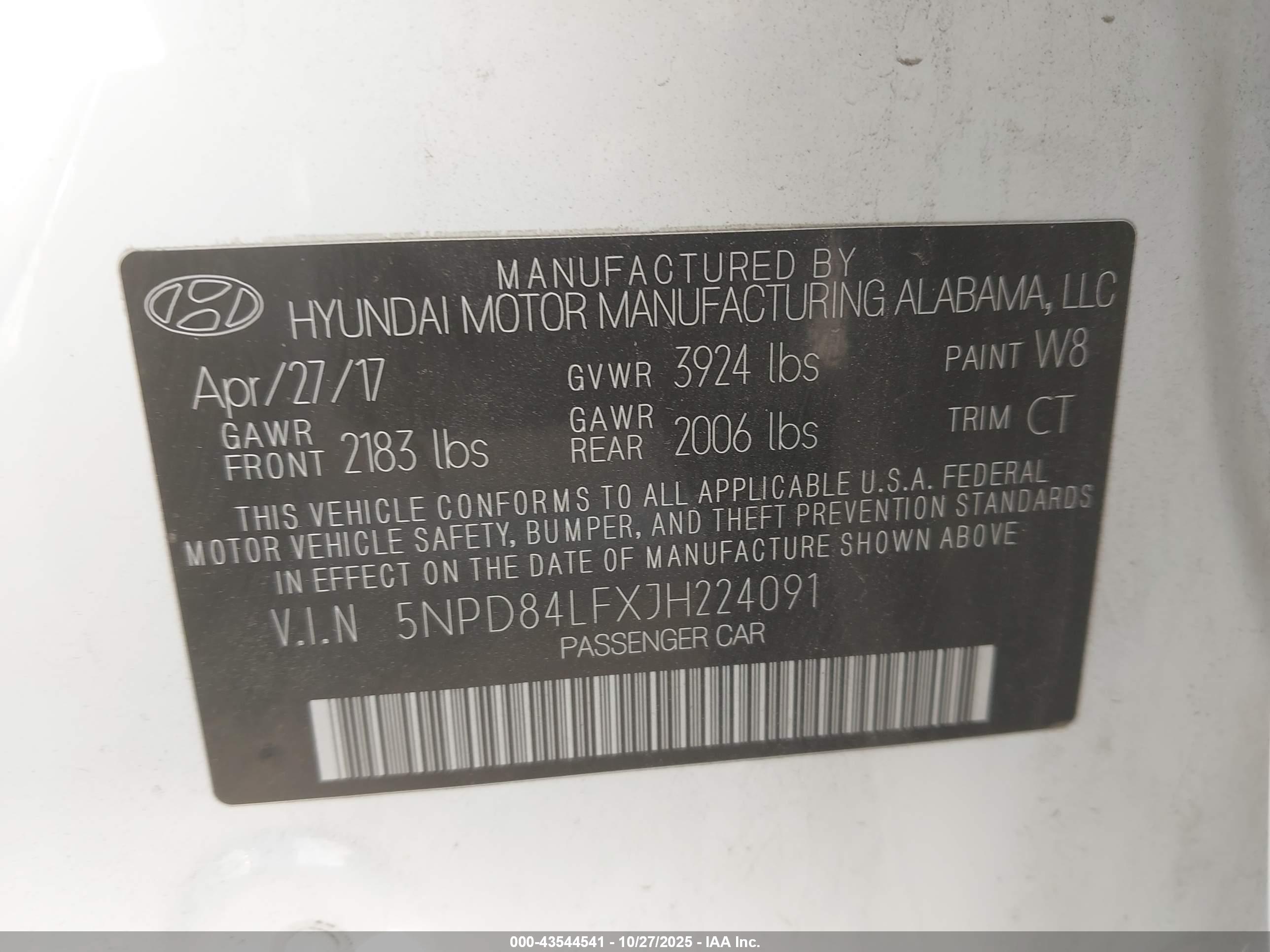 HYUNDAI ELANTRA image 9