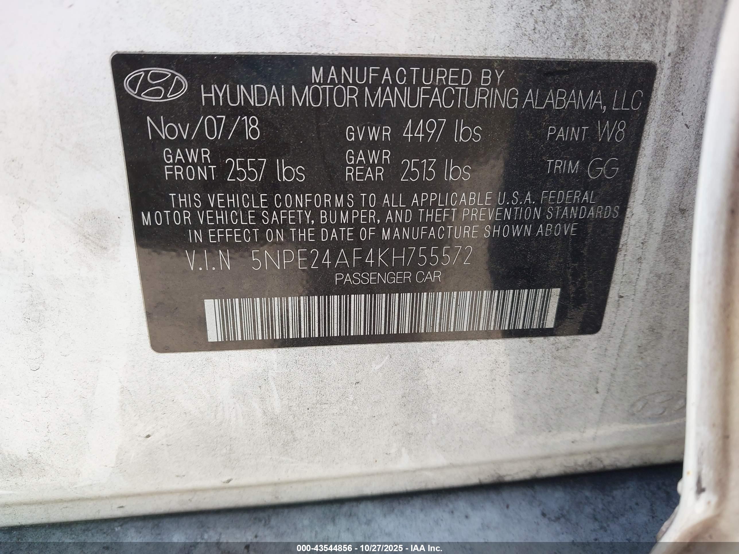 HYUNDAI SONATA image 9