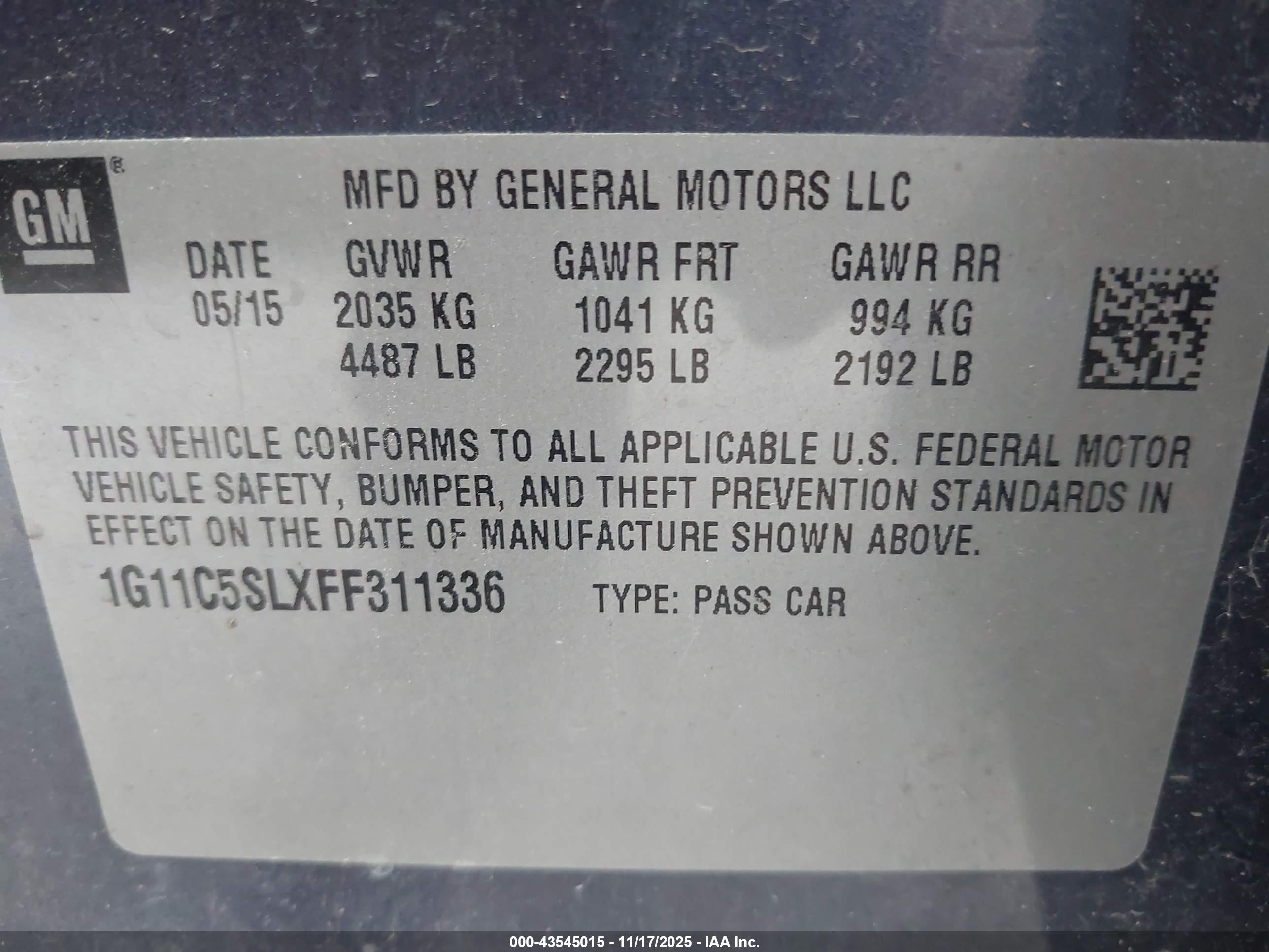 CHEVROLET MALIBU image 9