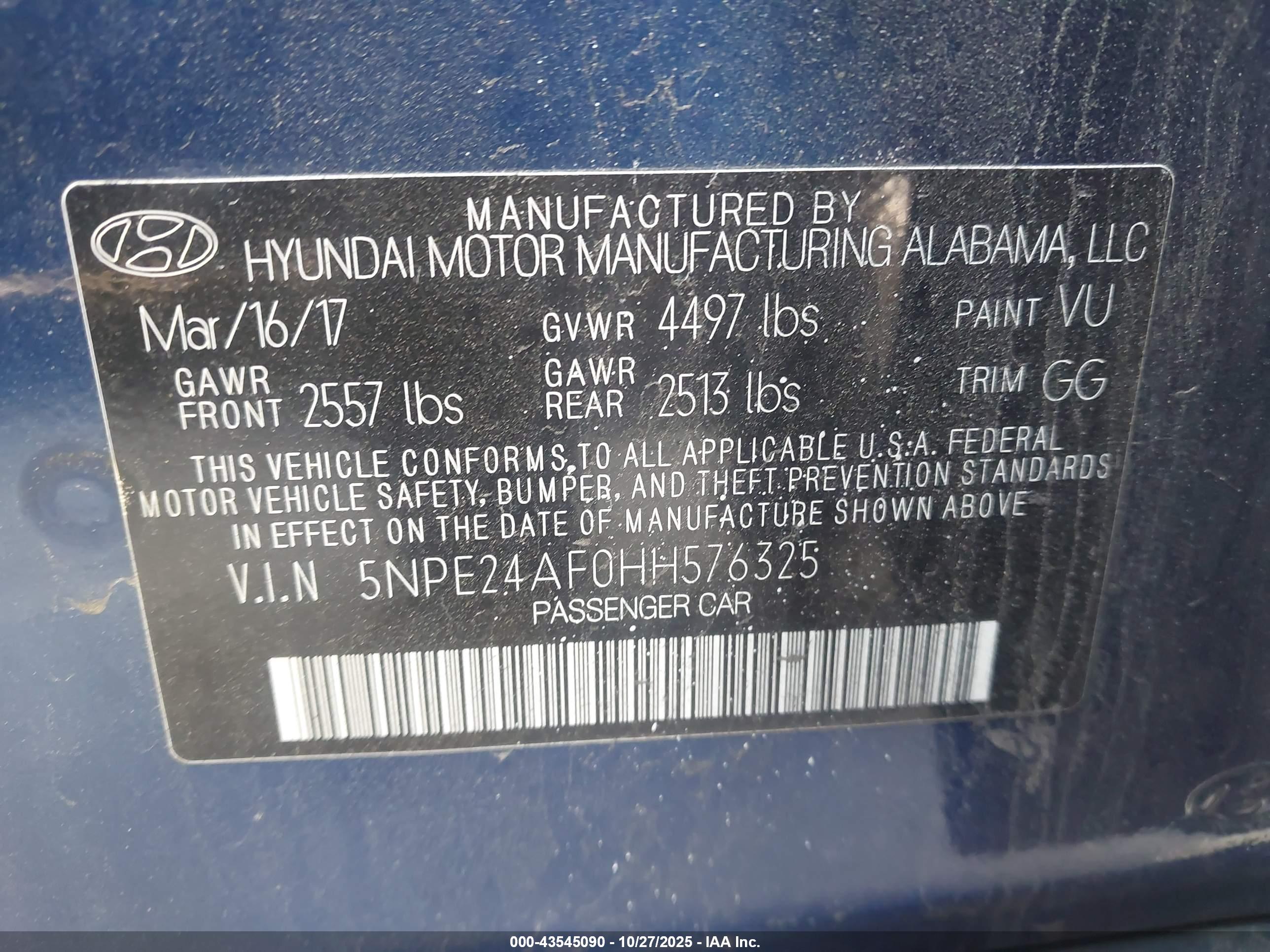 HYUNDAI SONATA image 9