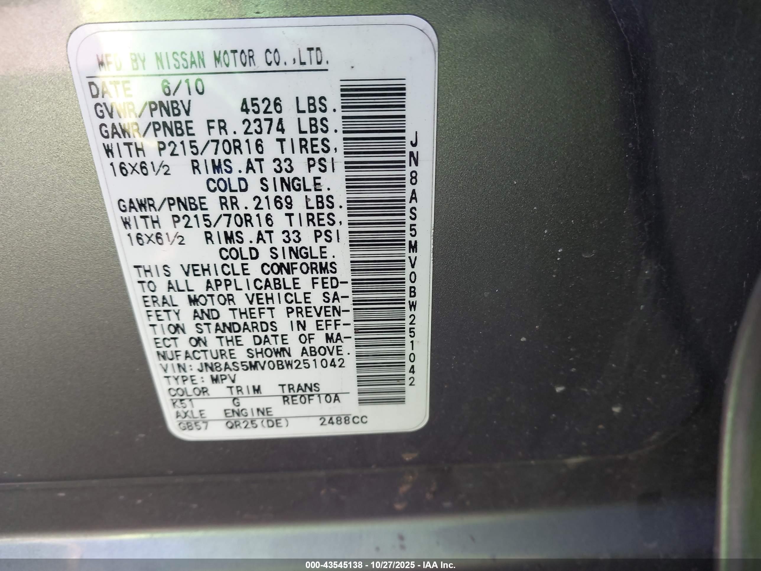NISSAN ROGUE image 9