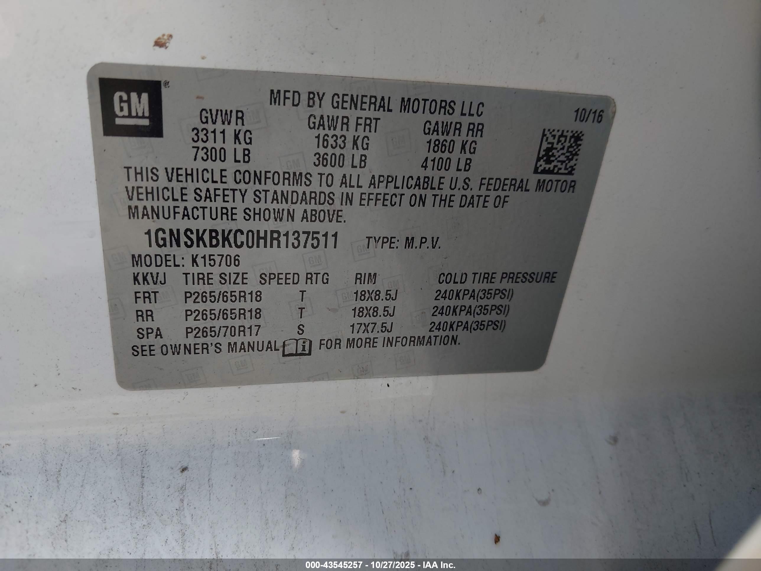 CHEVROLET TAHOE image 9