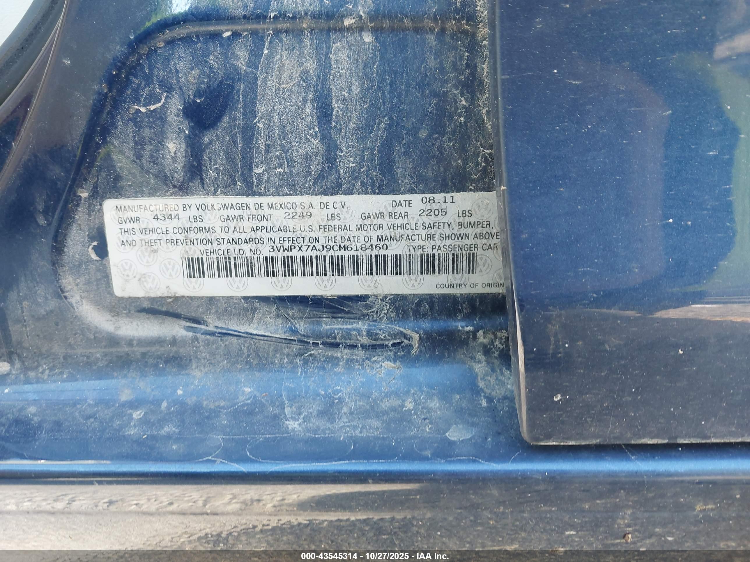 VOLKSWAGEN JETTA image 9