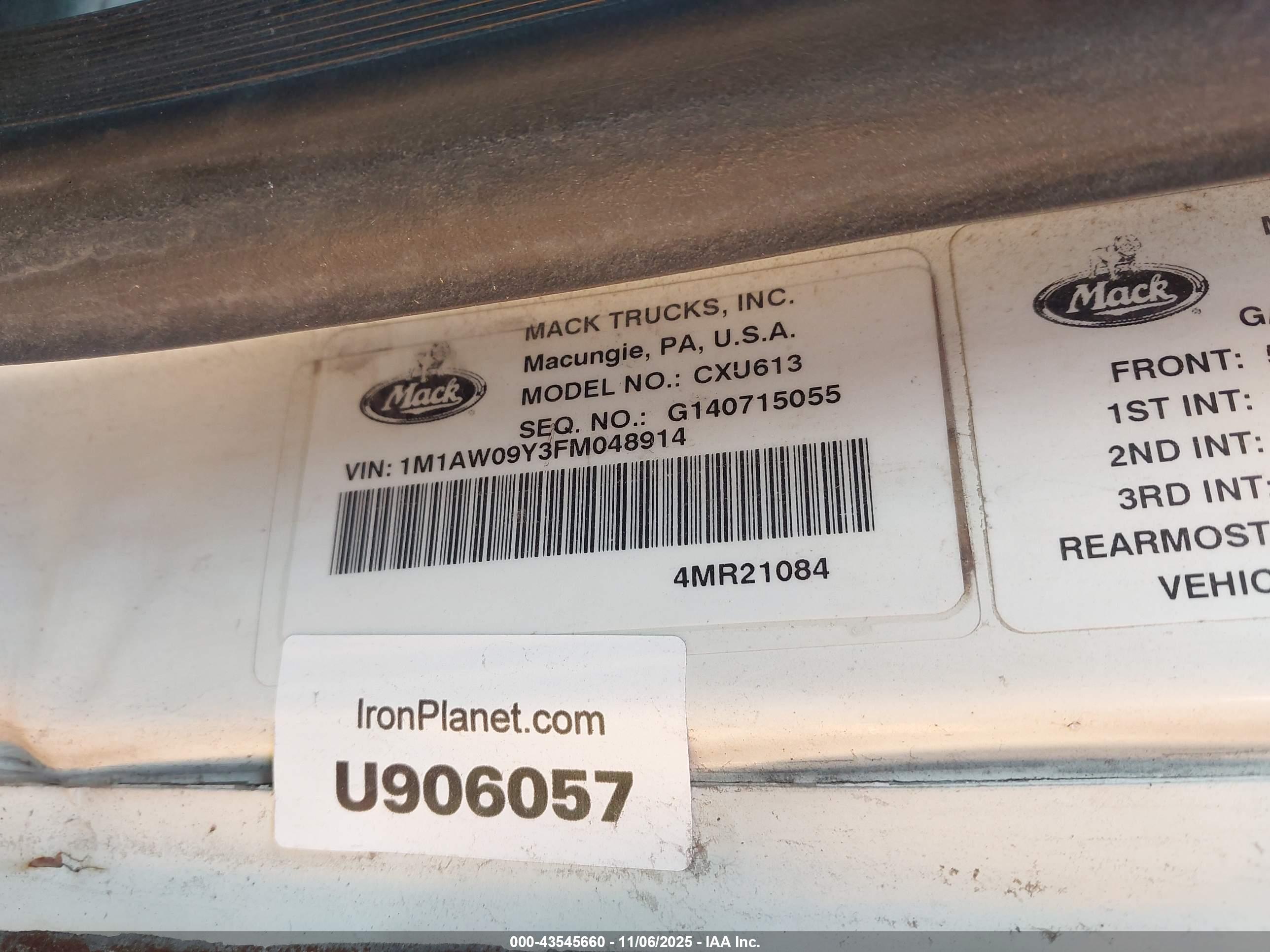 MACK 600 image 9