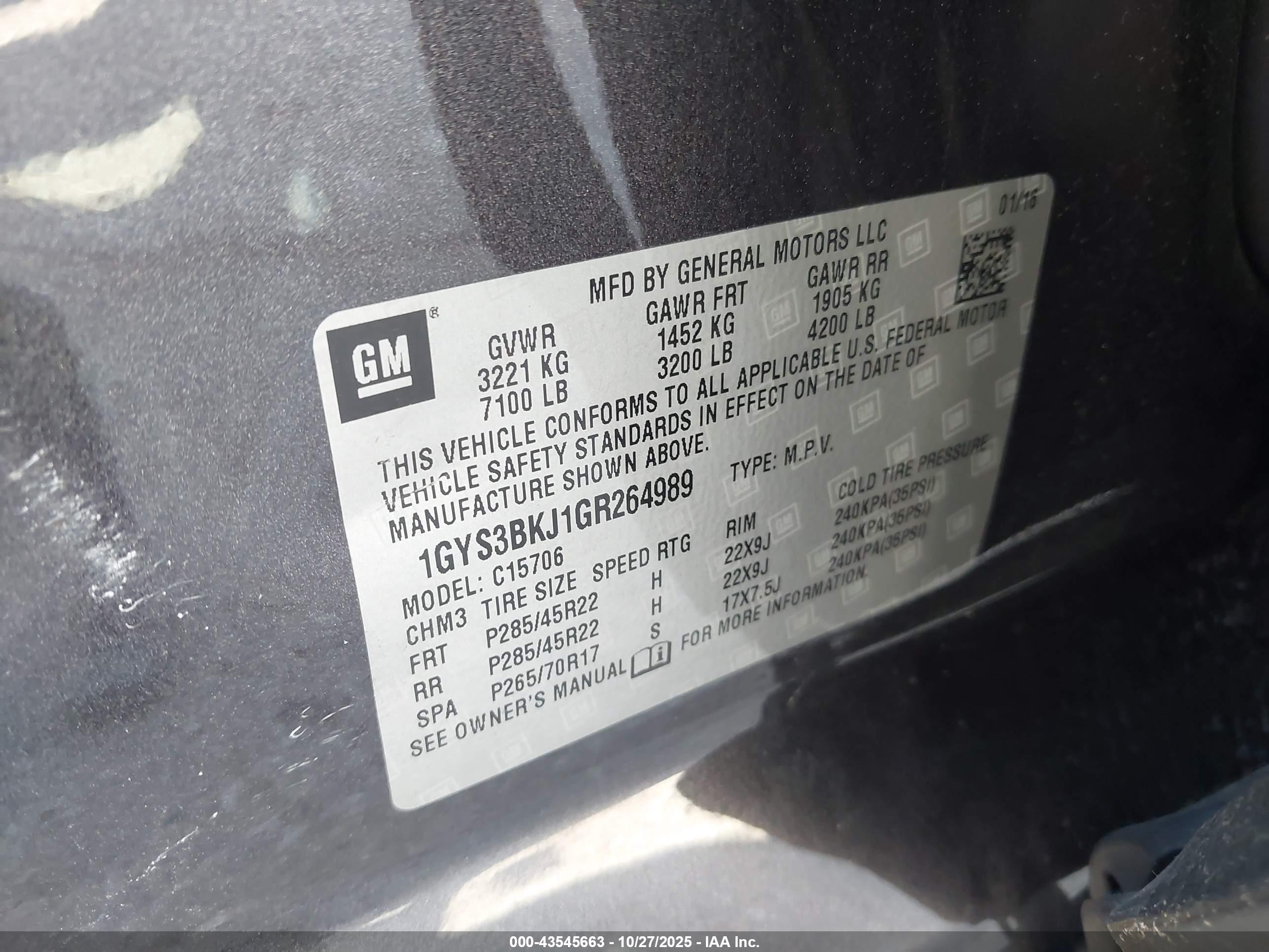 CADILLAC ESCALADE image 9