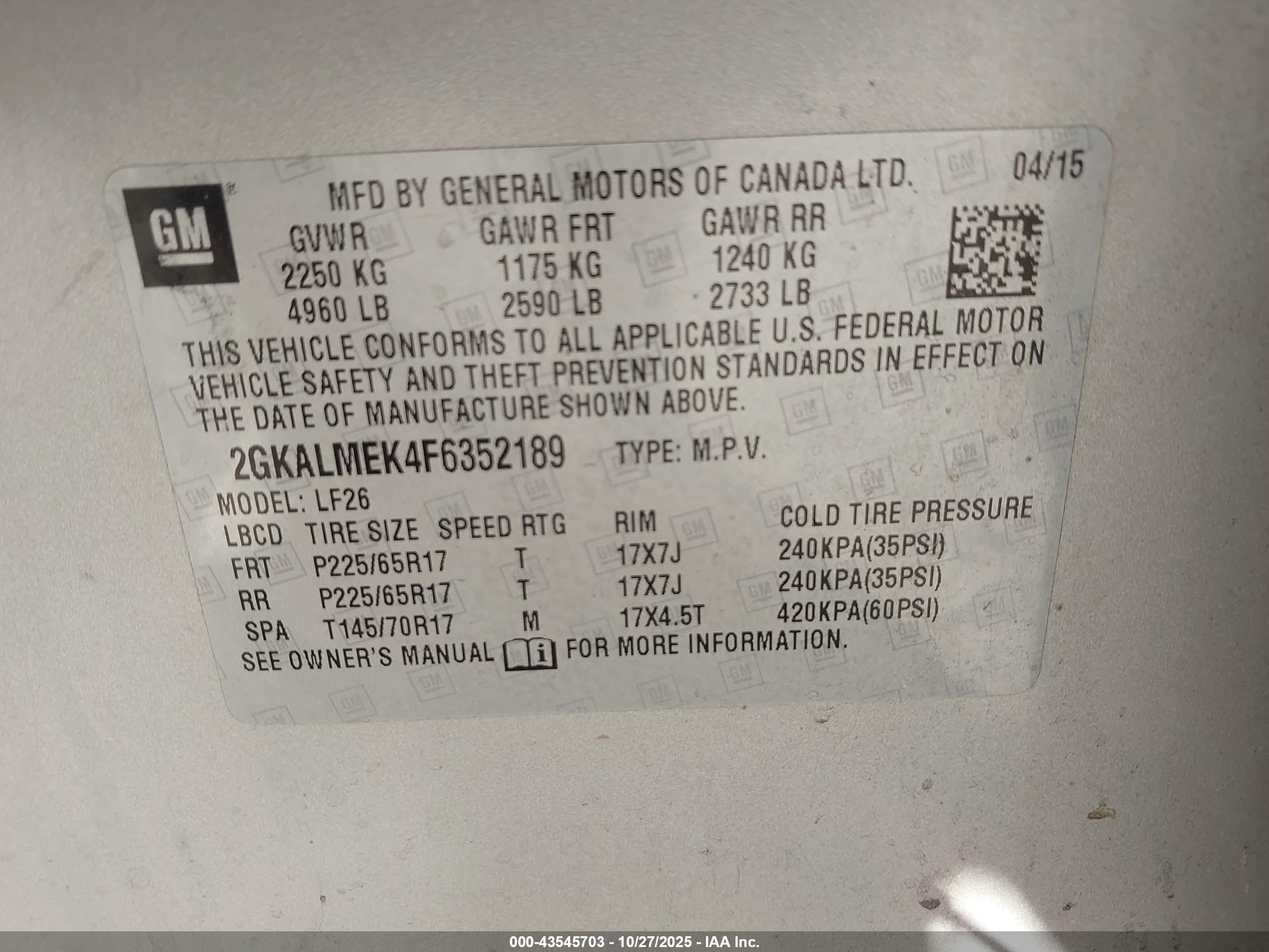 GMC TERRAIN image 9