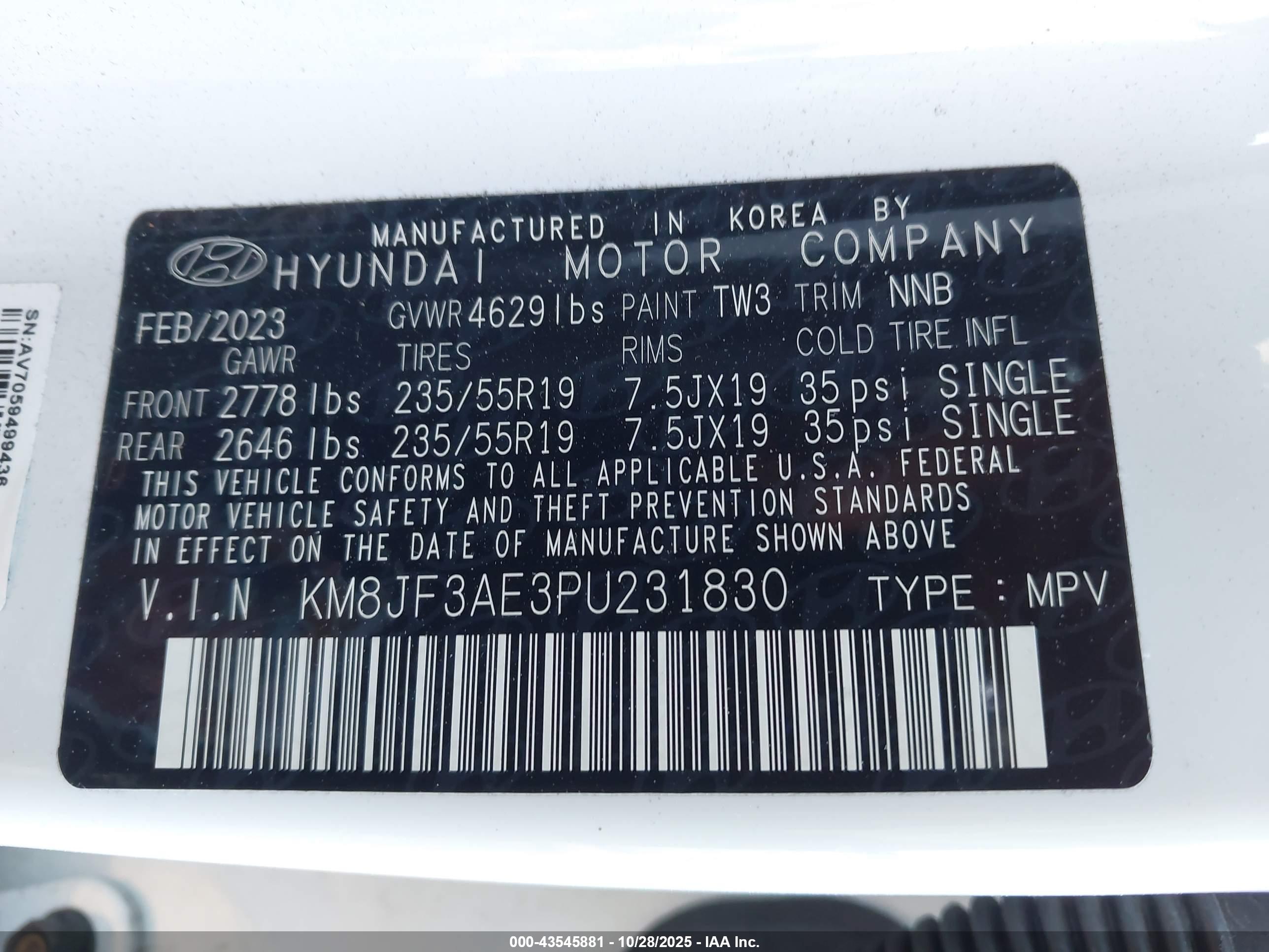 HYUNDAI TUCSON image 9
