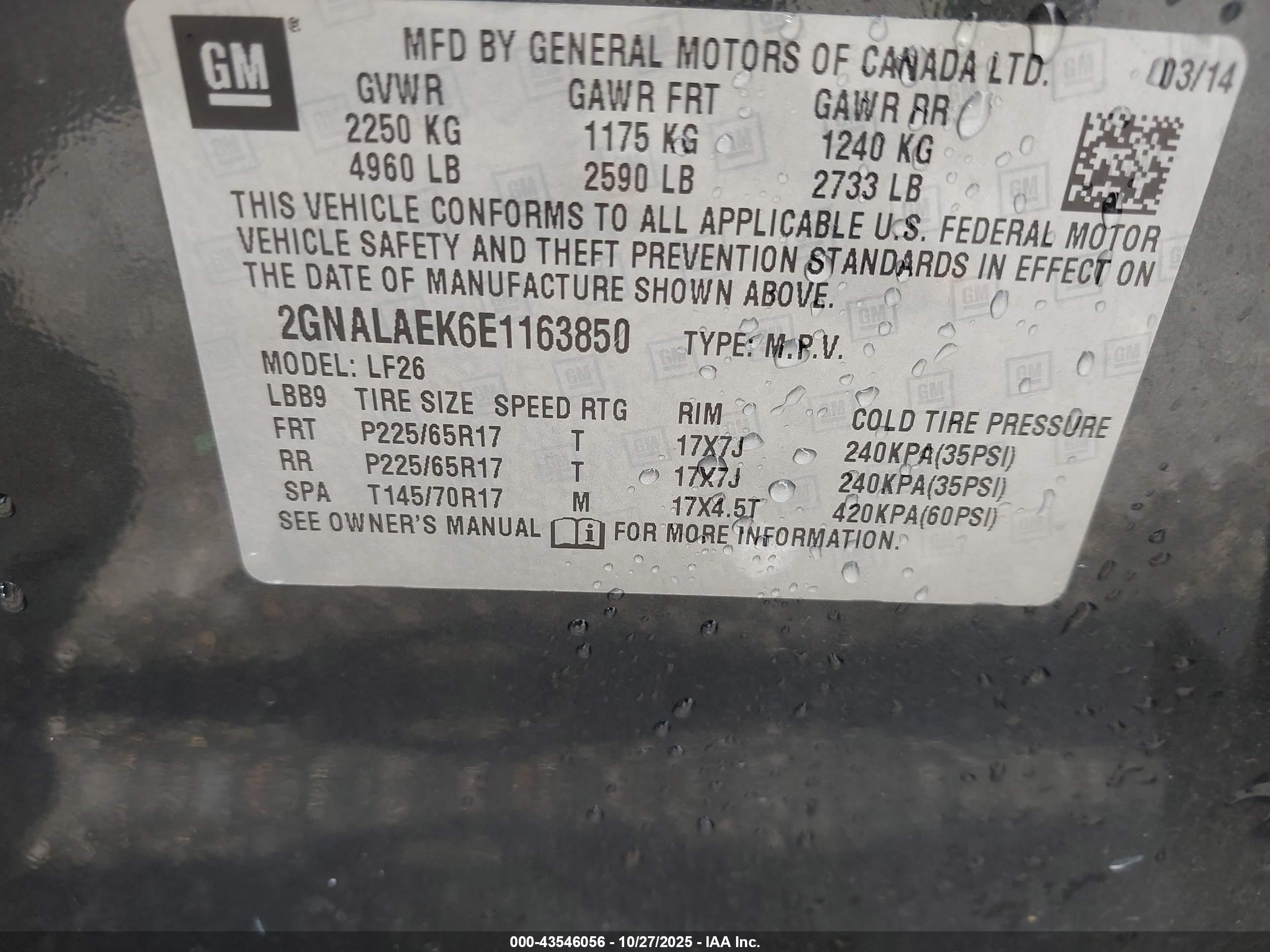 CHEVROLET EQUINOX image 9