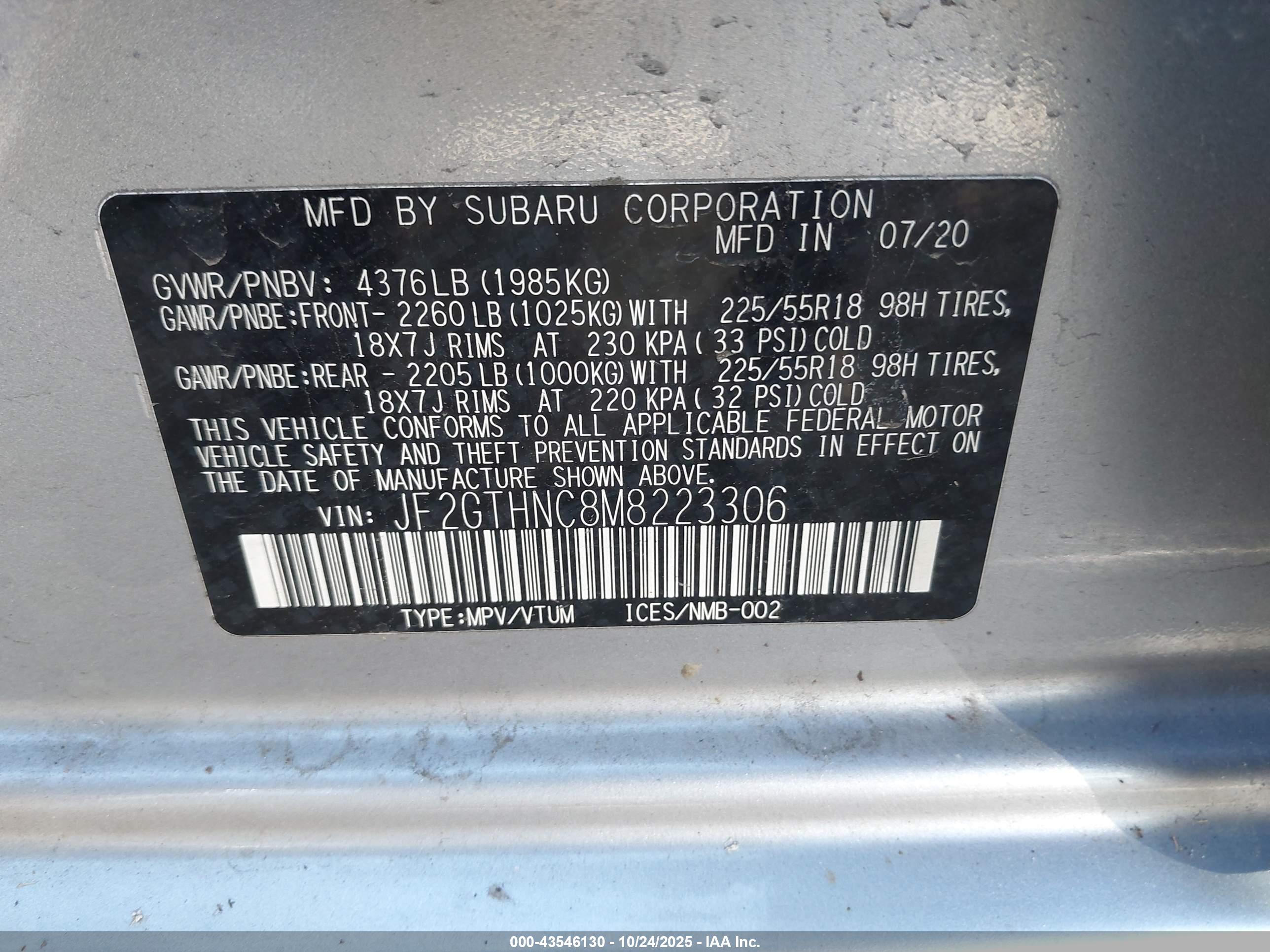SUBARU CROSSTREK image 9