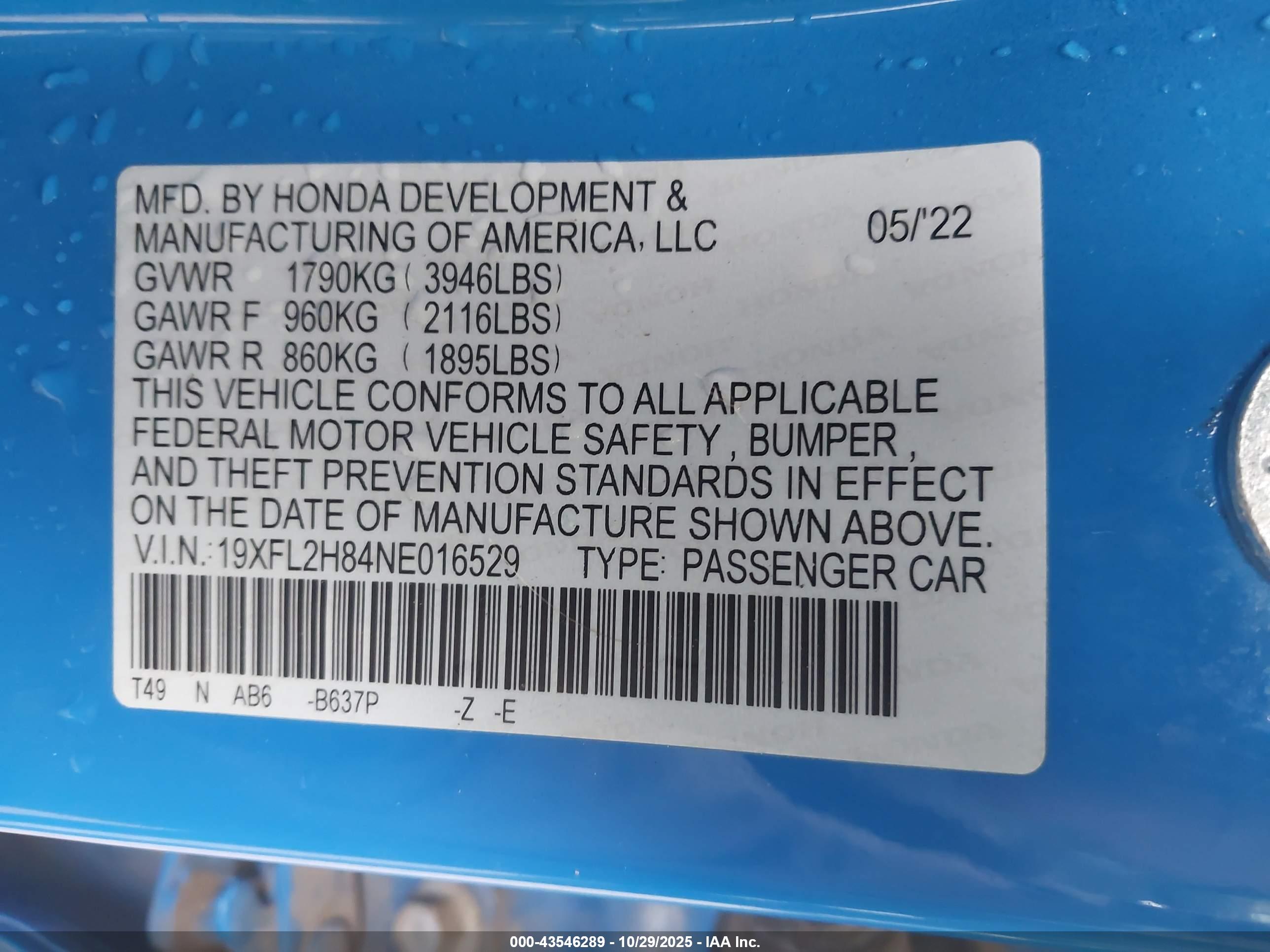 HONDA CIVIC image 9