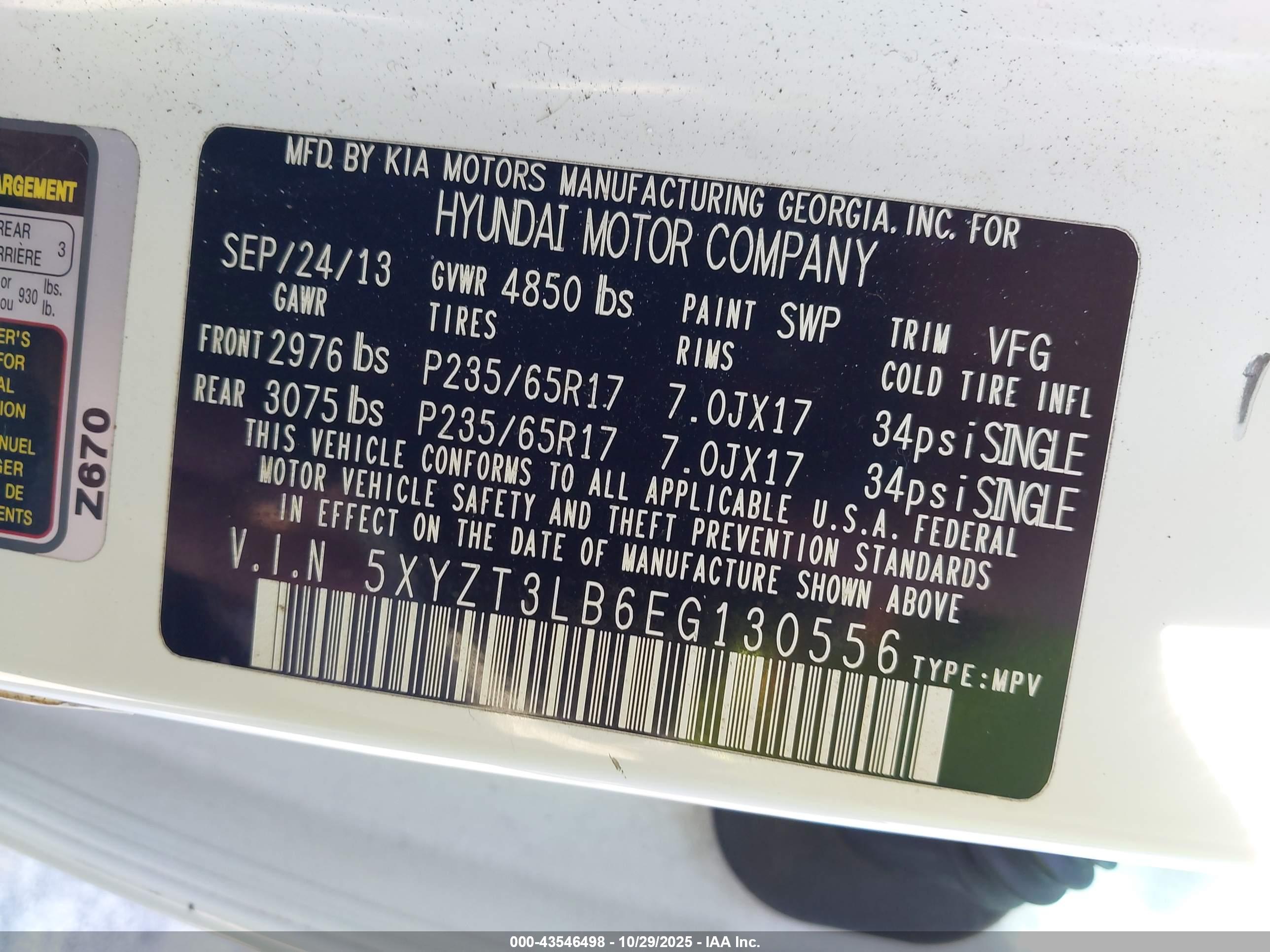 HYUNDAI SANTA image 9