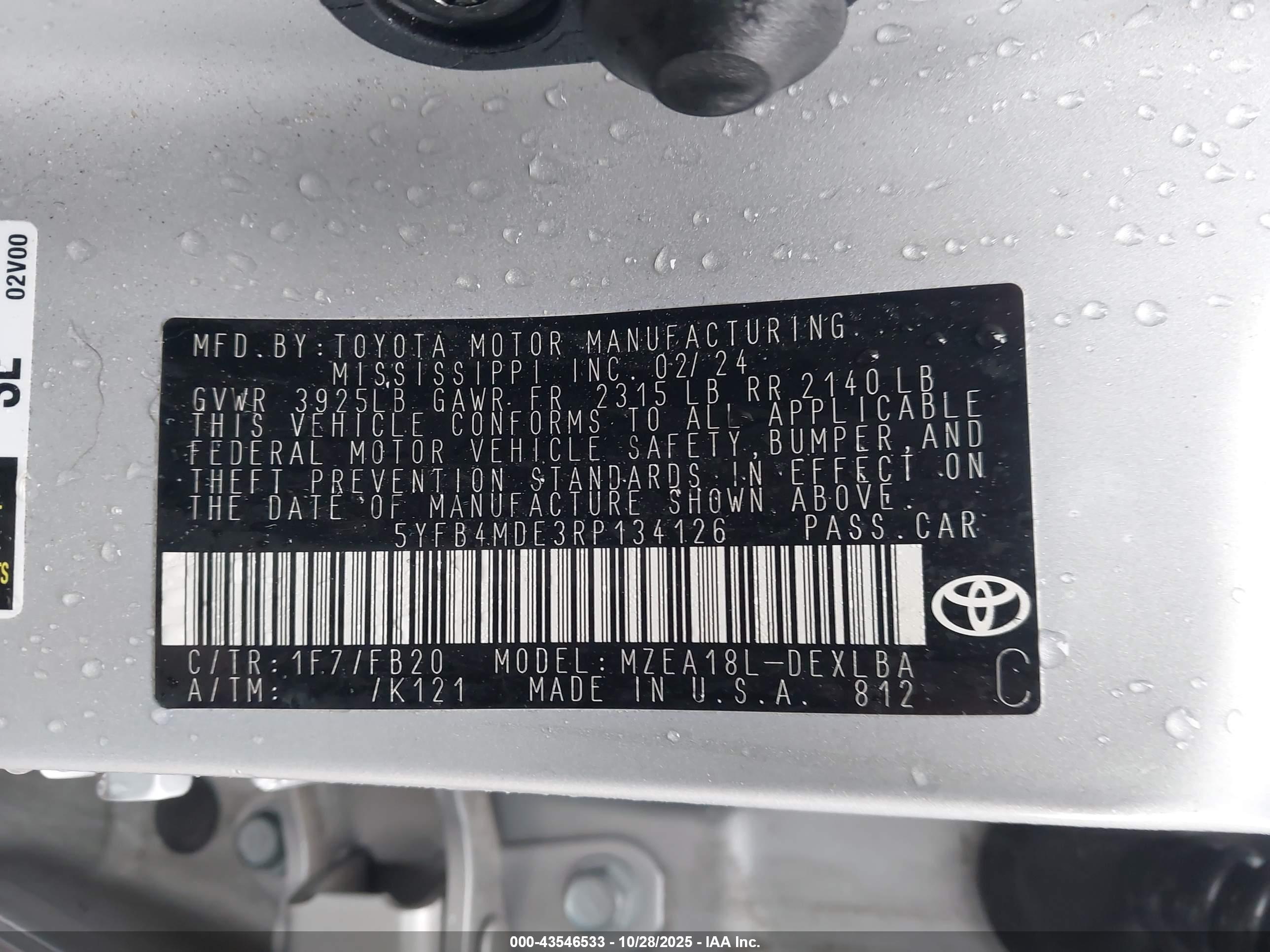 TOYOTA COROLLA image 9
