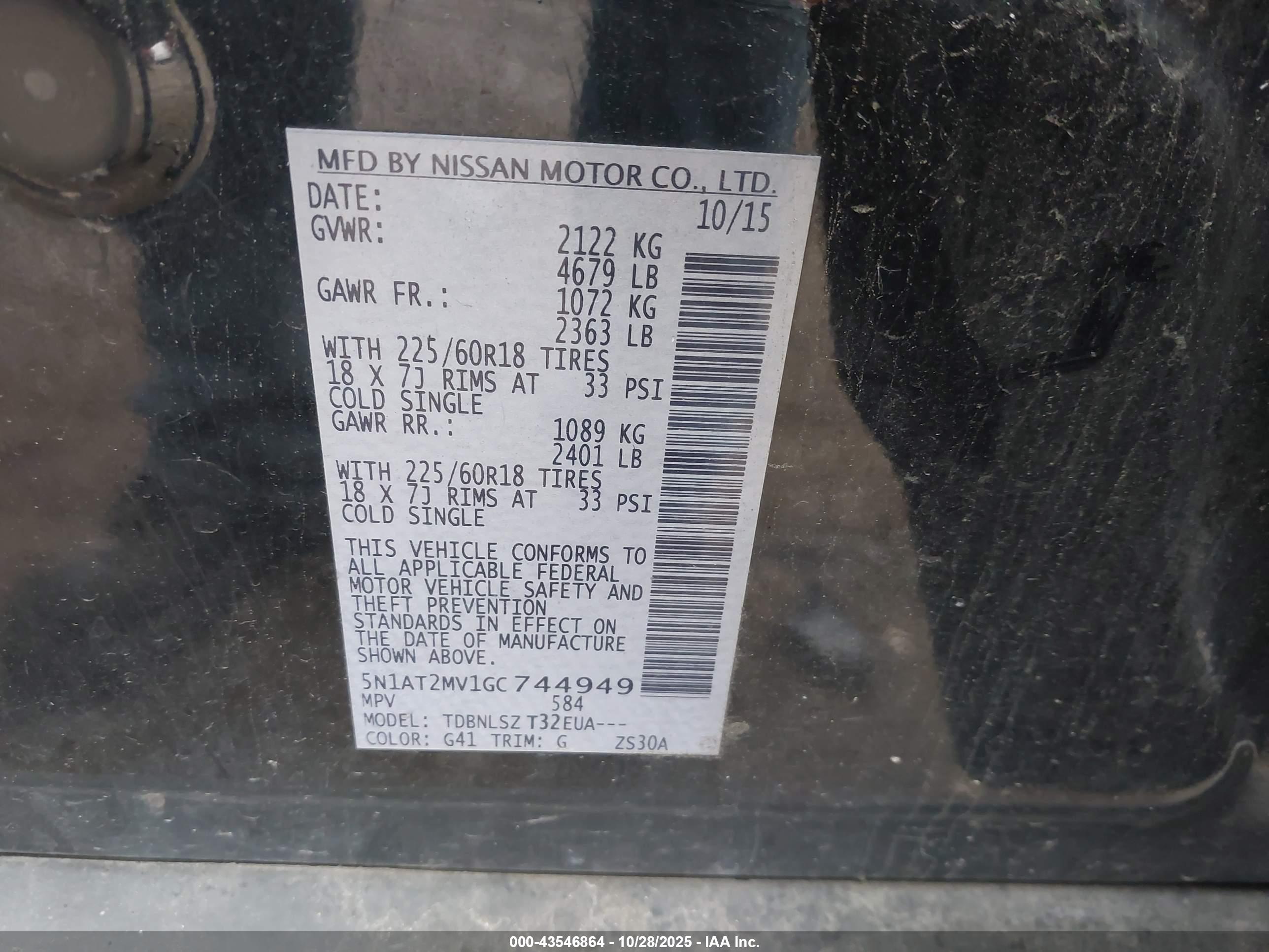 NISSAN ROGUE image 9