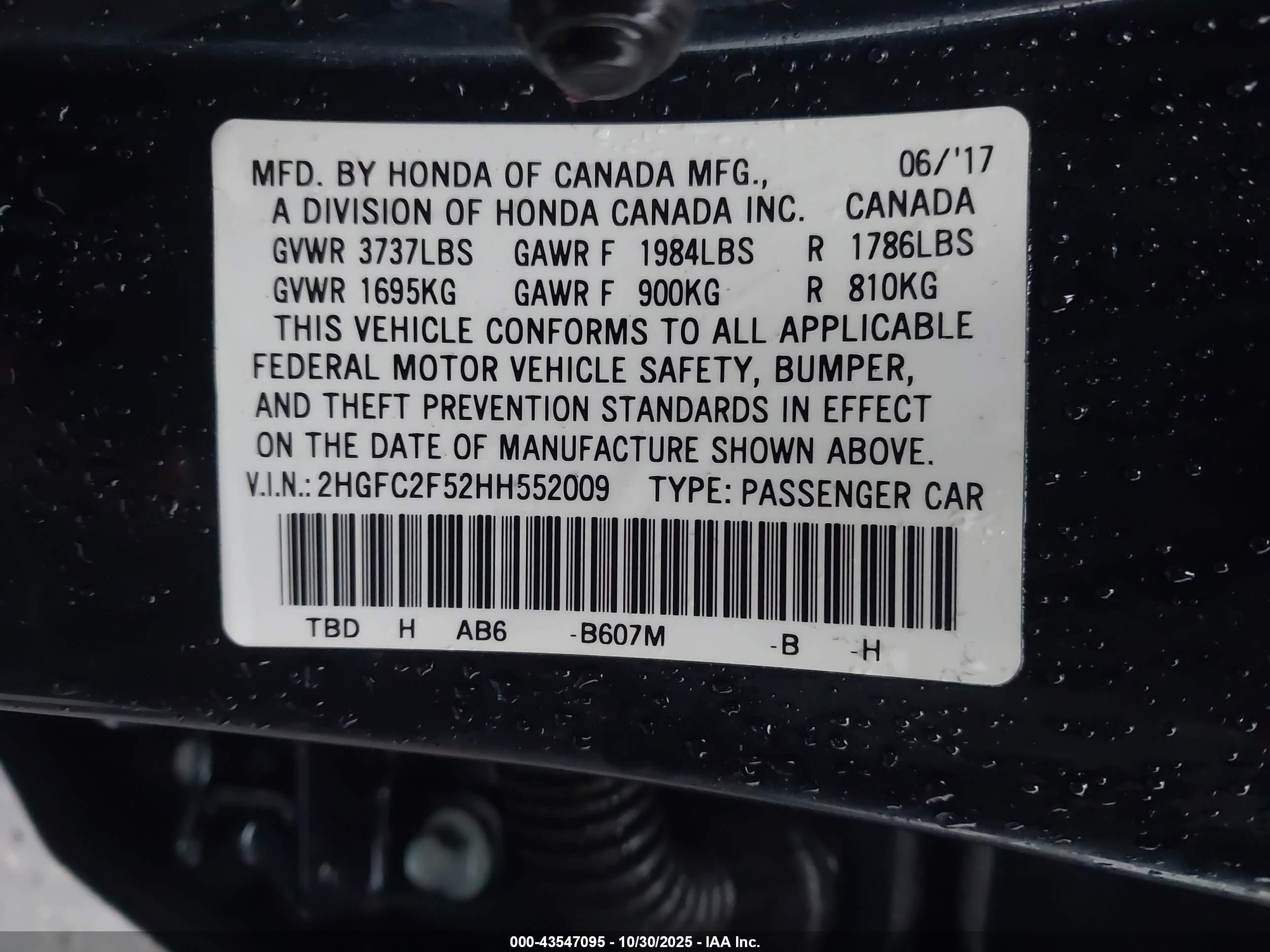 HONDA CIVIC image 9