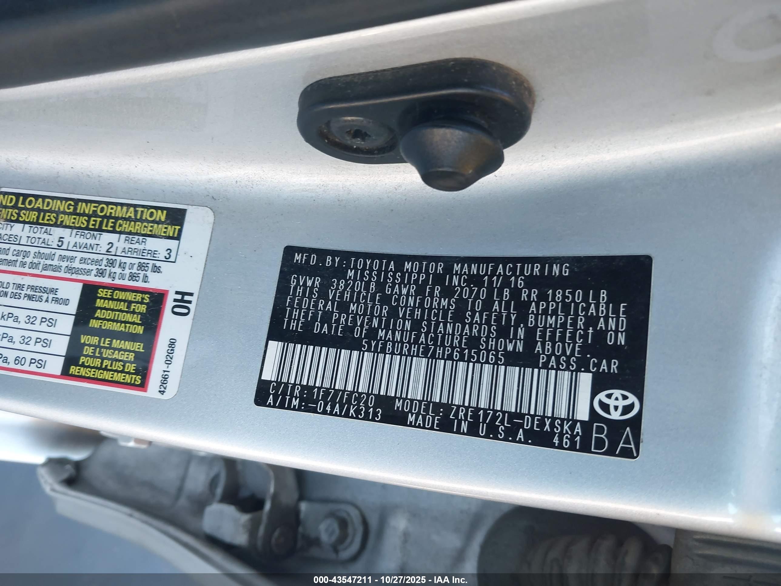 TOYOTA COROLLA image 9