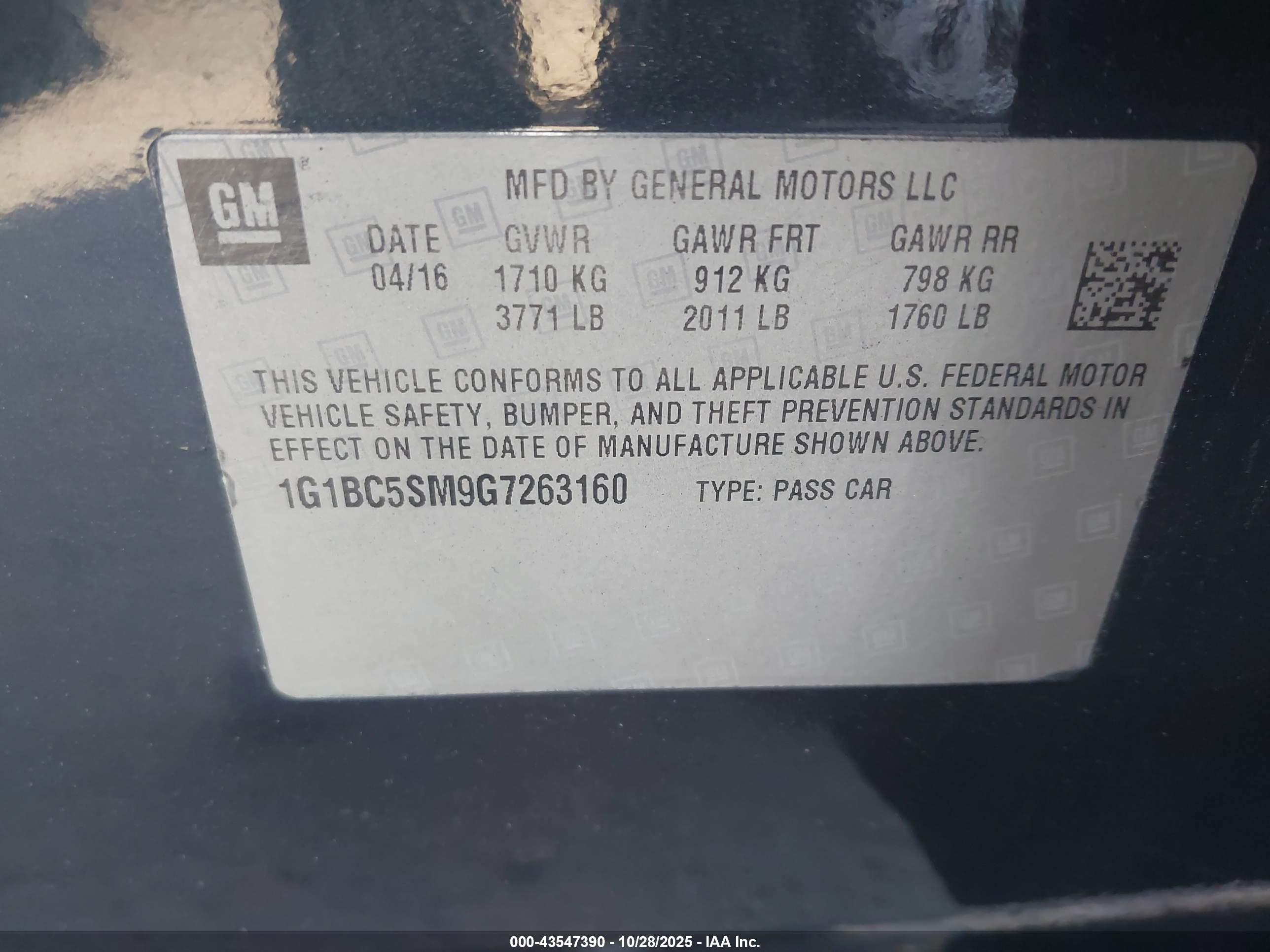 CHEVROLET CRUZE image 9
