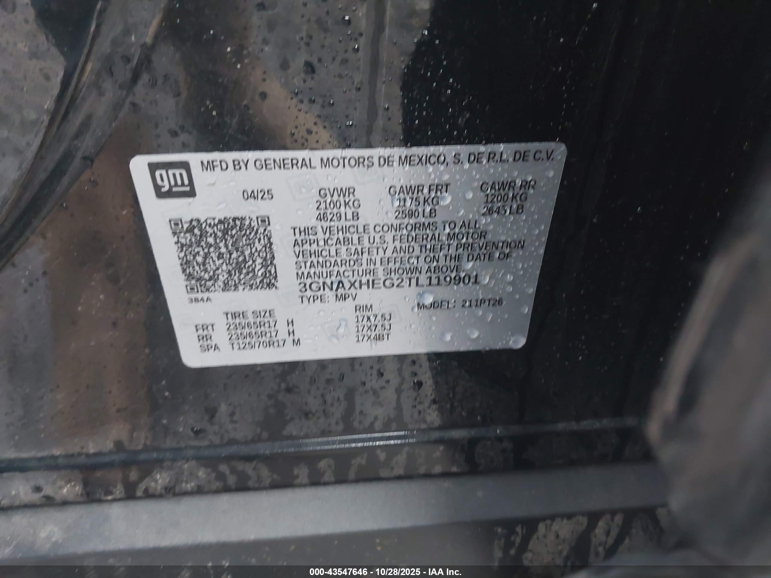 CHEVROLET EQUINOX image 9