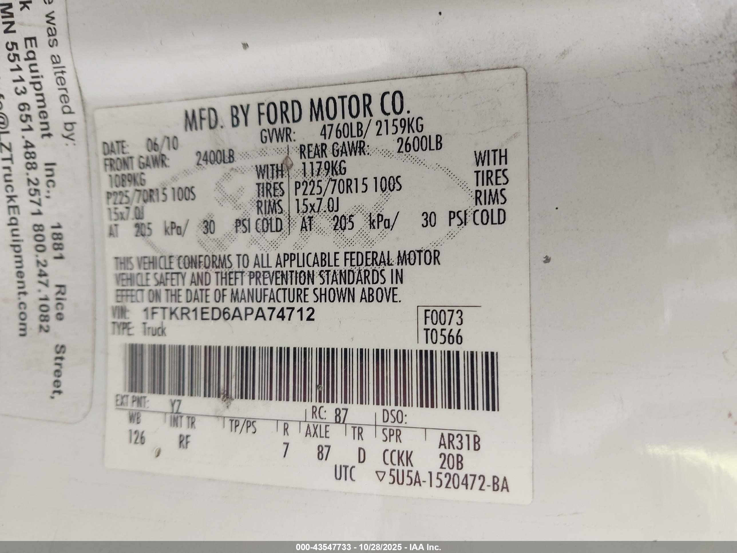 FORD RANGER image 9