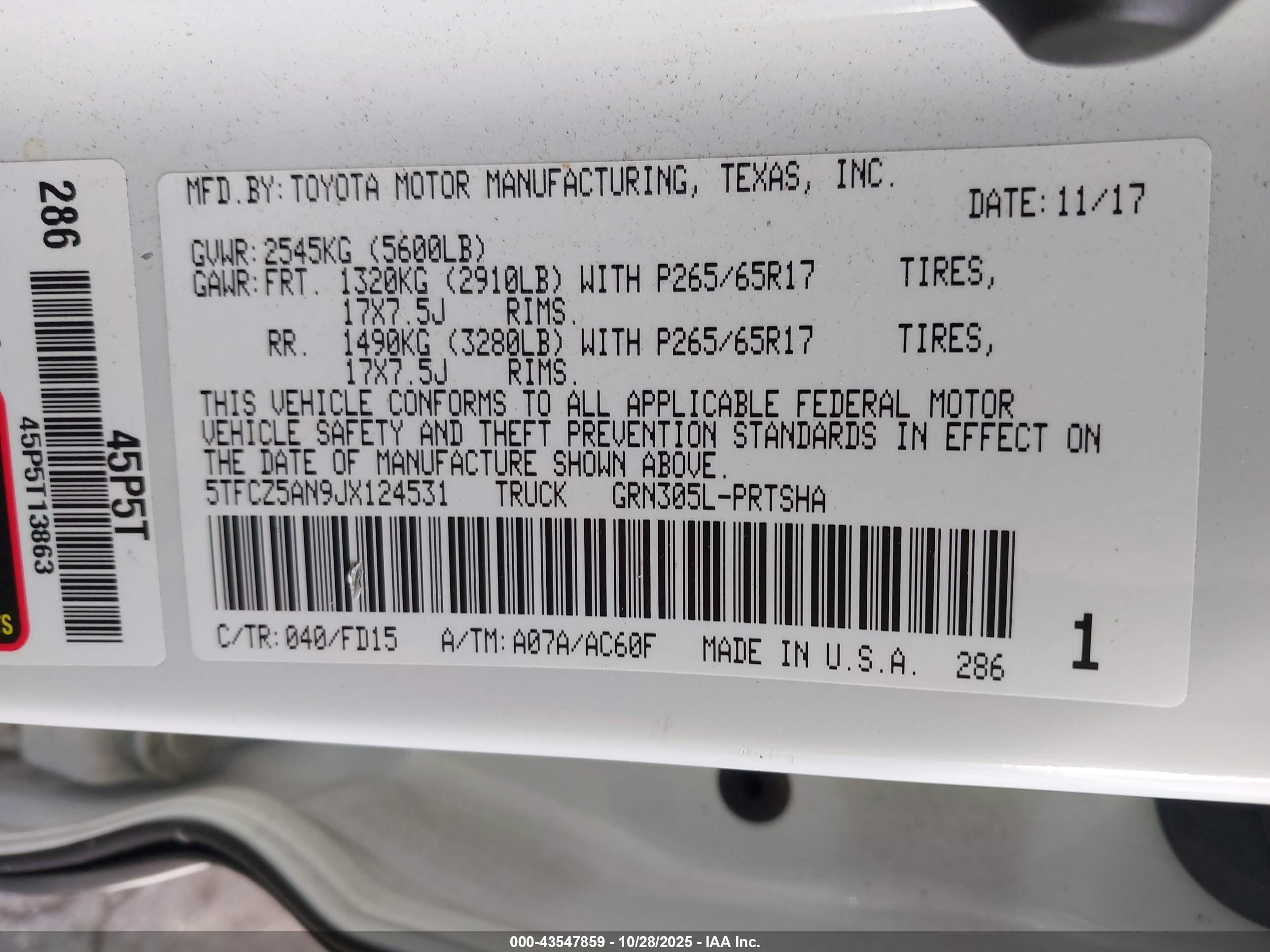 TOYOTA TACOMA image 9