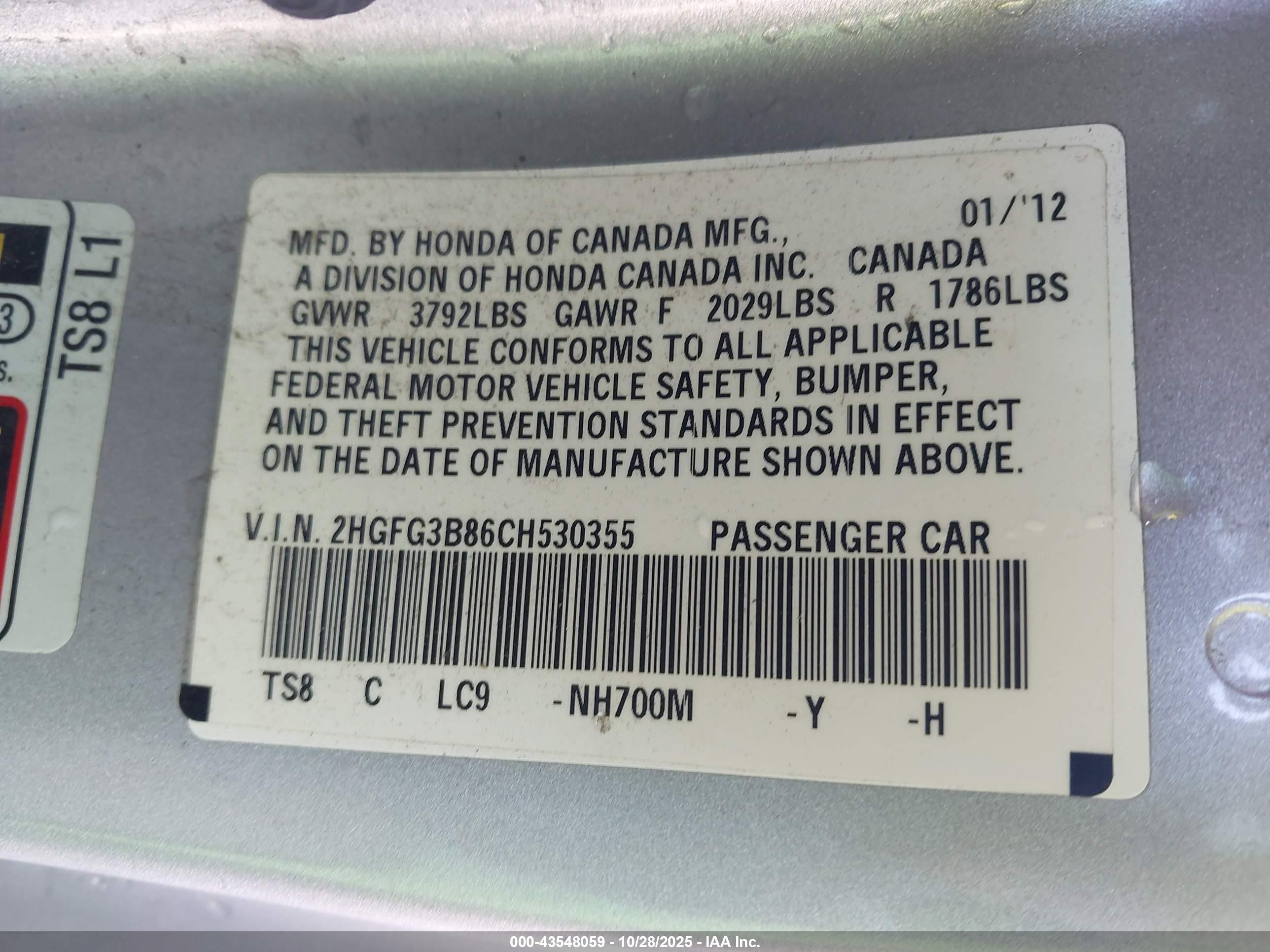 HONDA CIVIC image 9