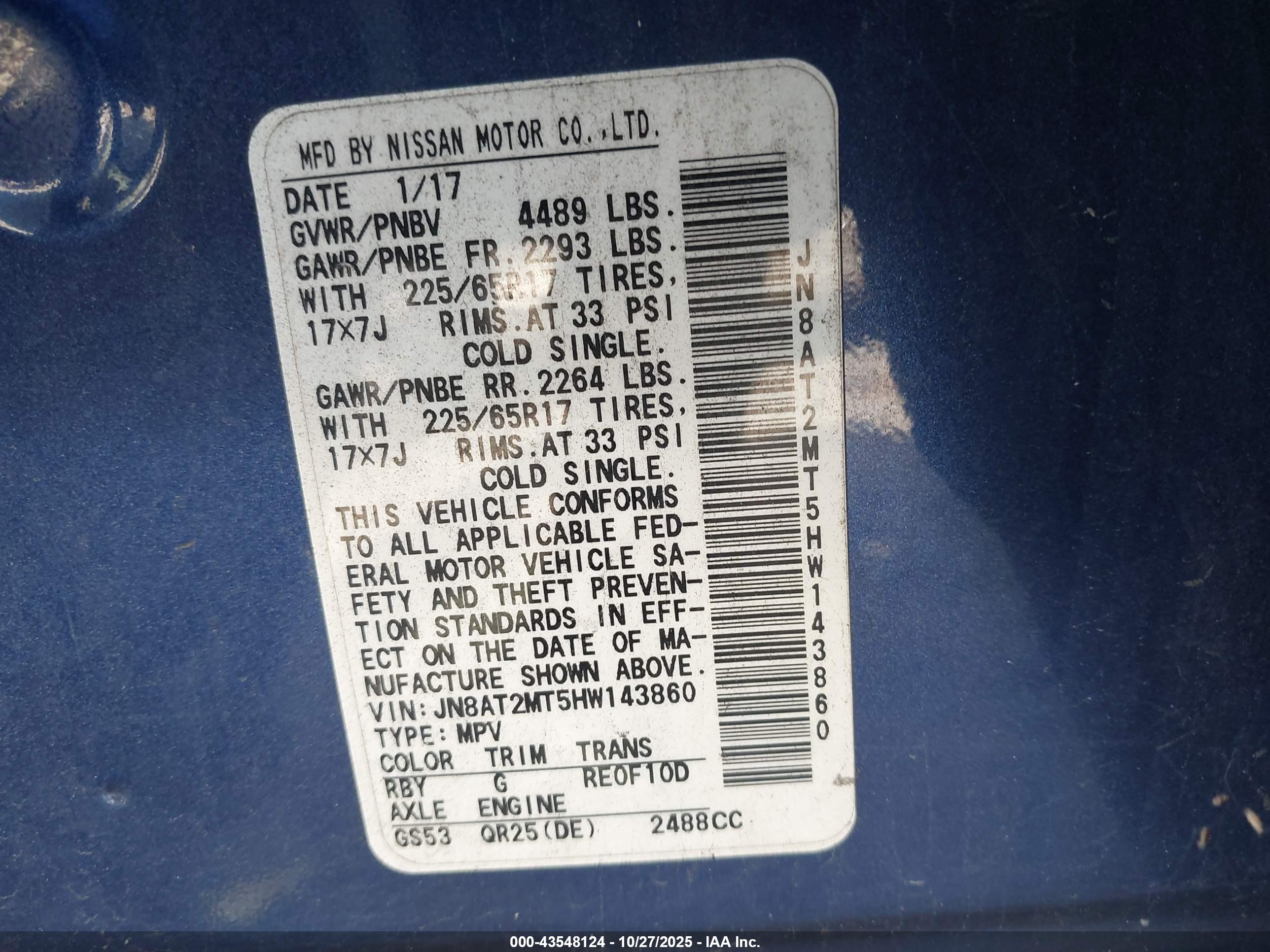 NISSAN ROGUE image 9