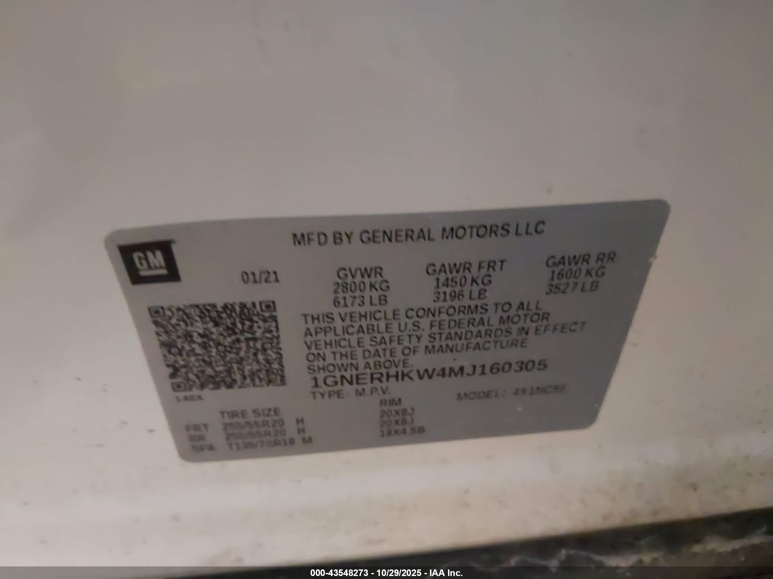 CHEVROLET TRAVERSE image 9
