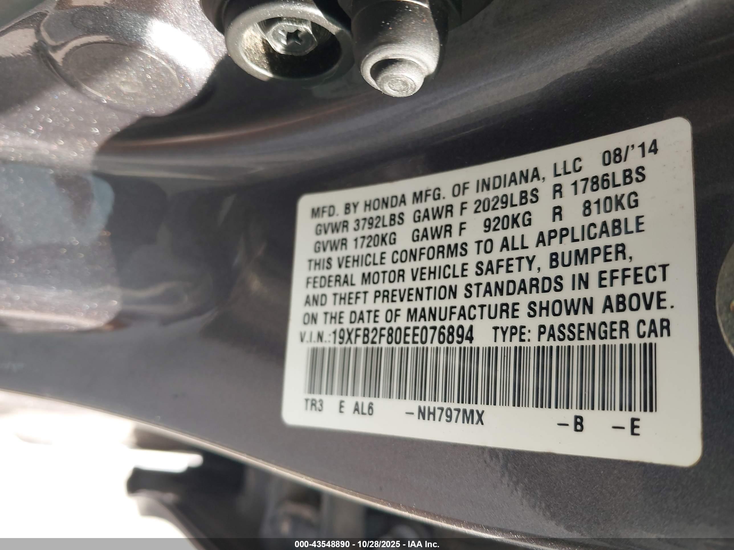 HONDA CIVIC image 9