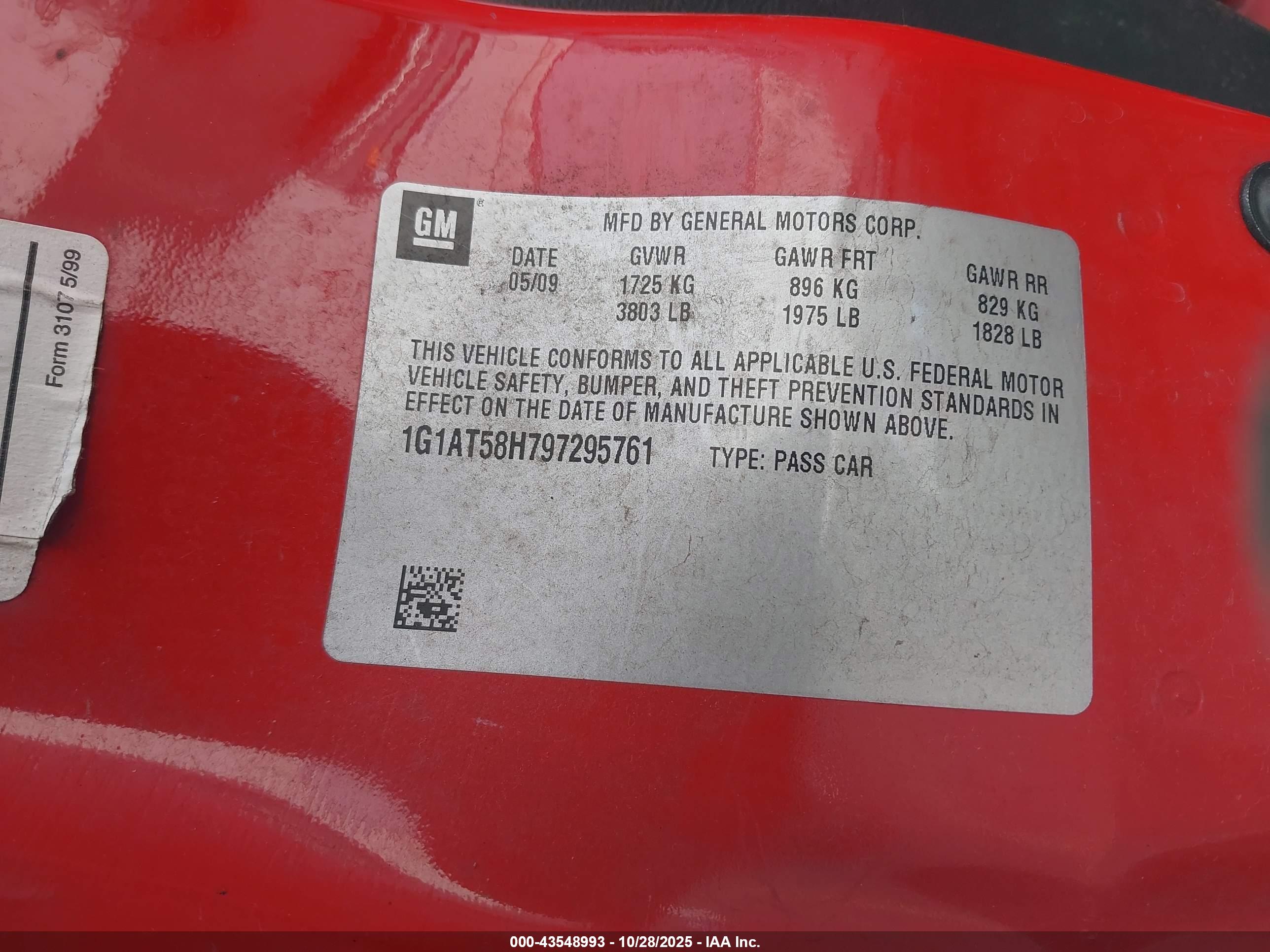 CHEVROLET COBALT image 9