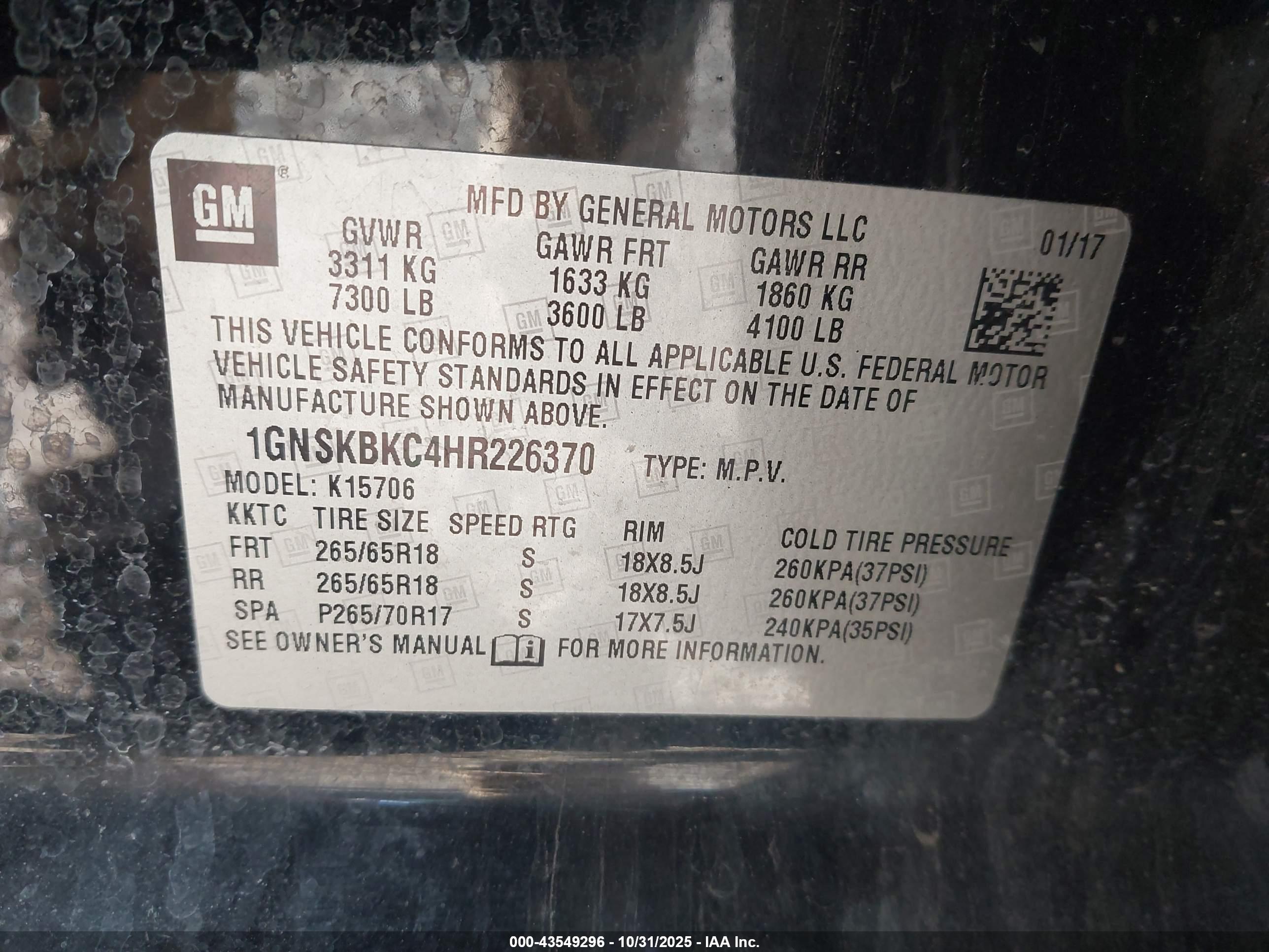 CHEVROLET TAHOE image 9