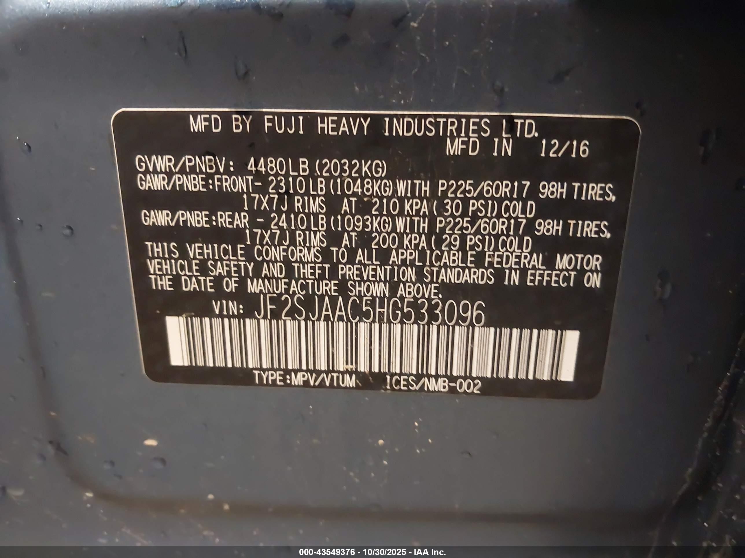 SUBARU FORESTER image 9