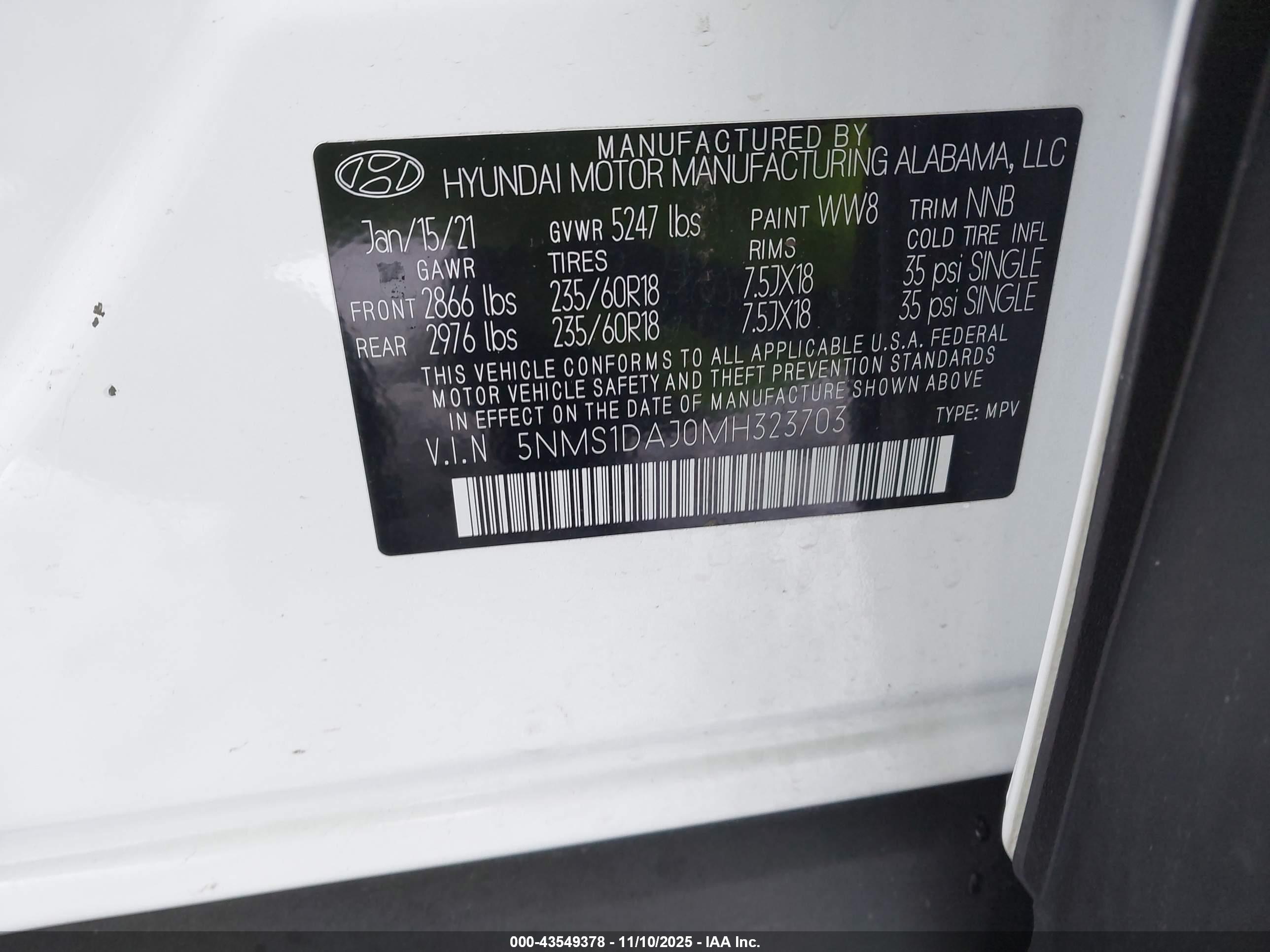 HYUNDAI SANTA image 9