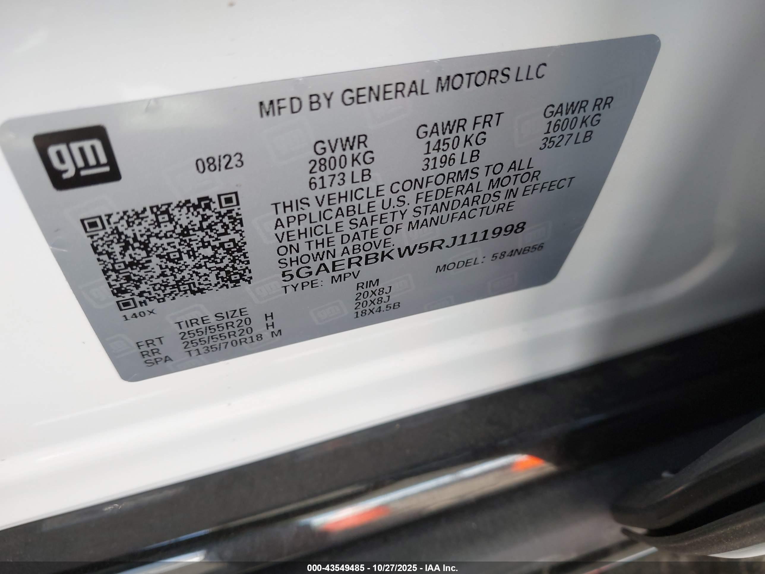 BUICK ENCLAVE image 9