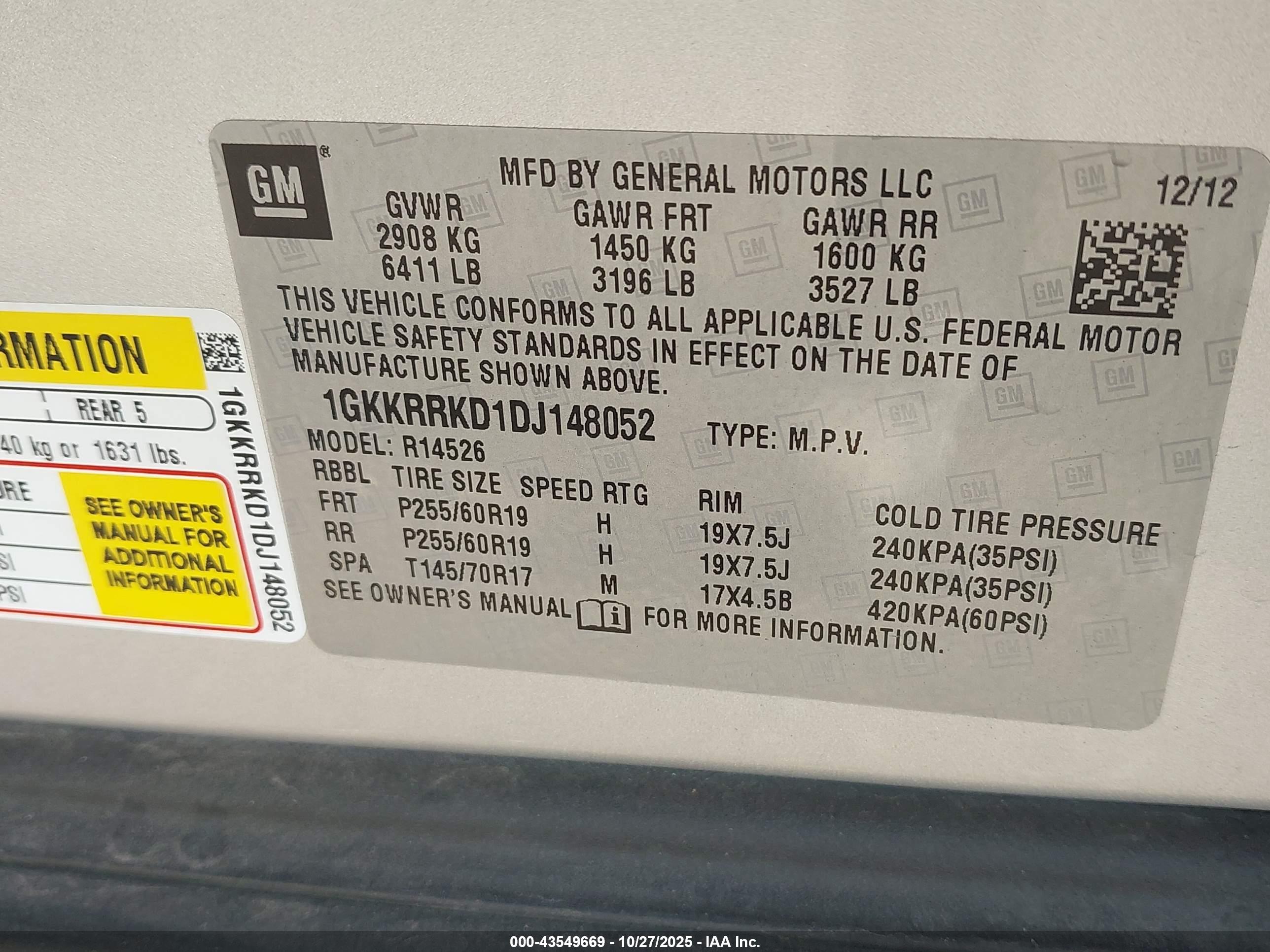 GMC ACADIA image 9