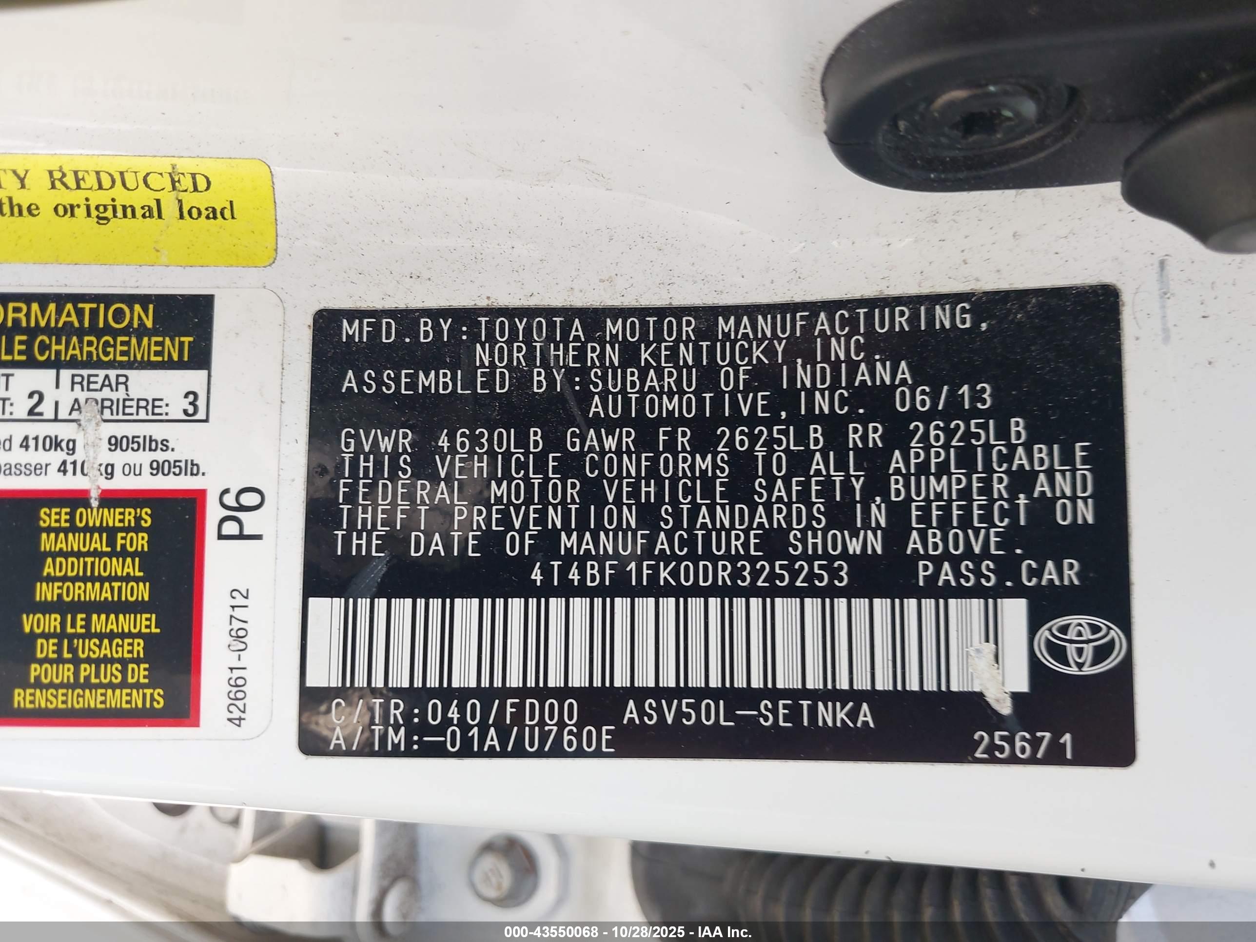 TOYOTA CAMRY image 9