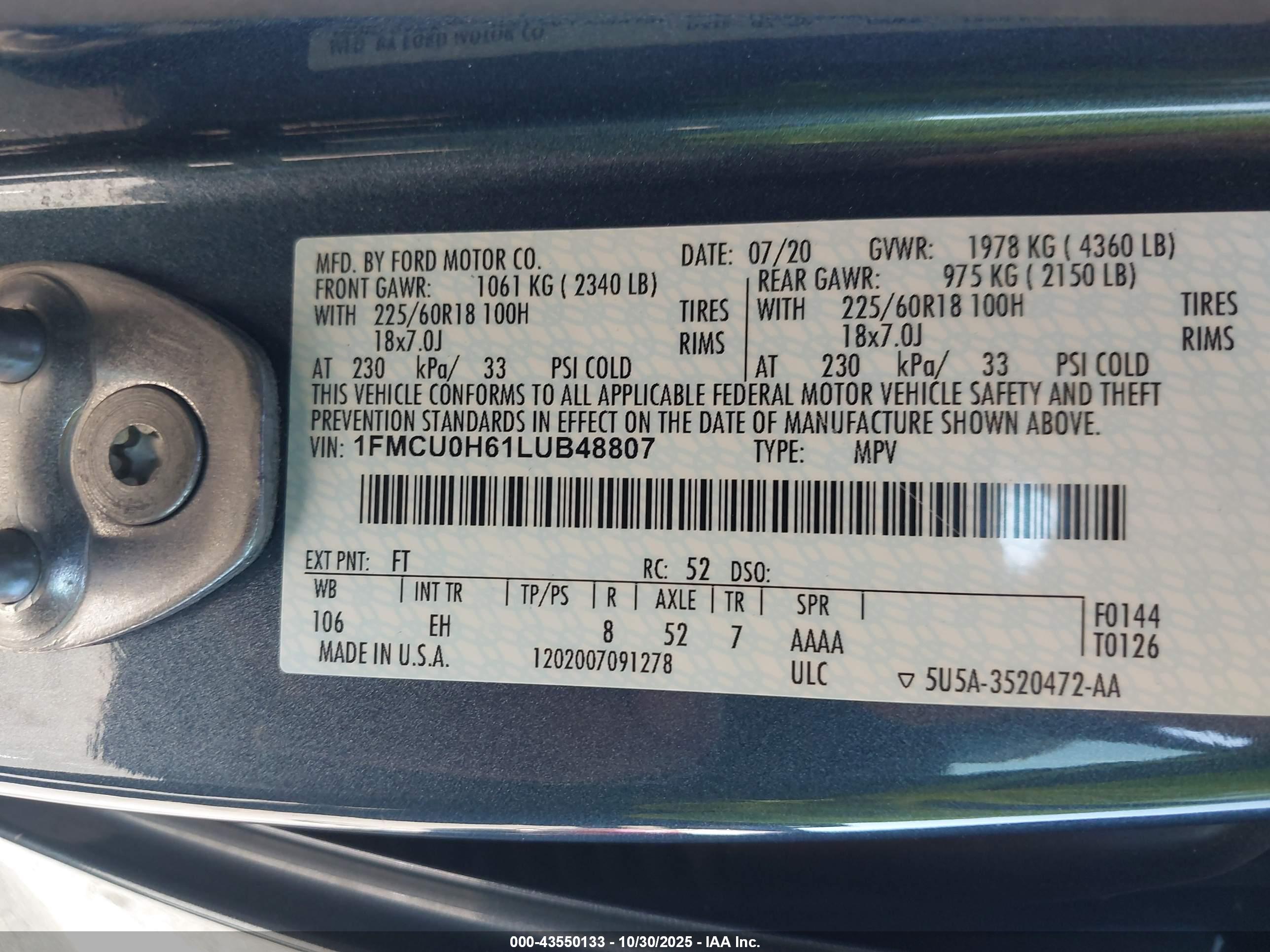 FORD ESCAPE image 9
