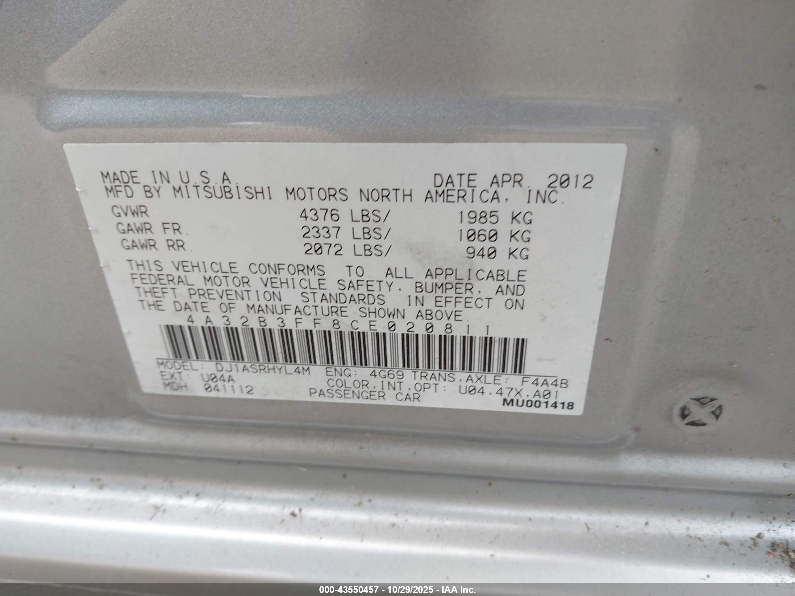 MITSUBISHI GALANT image 9