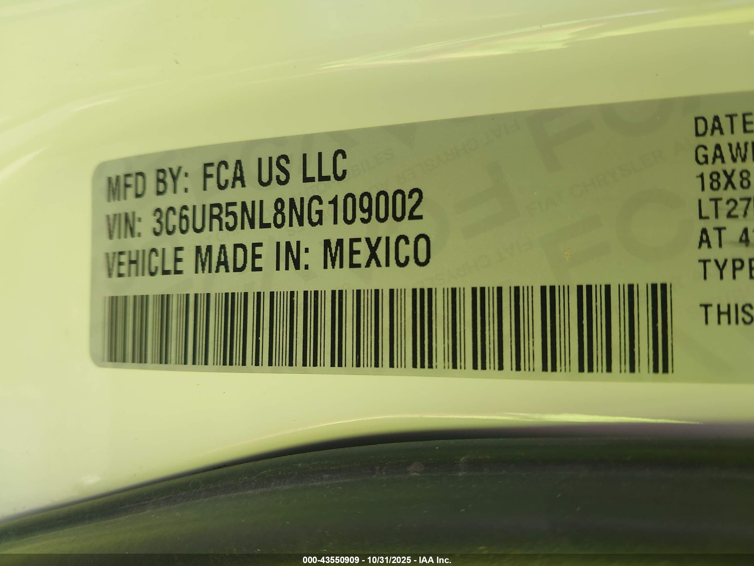 RAM 2500 image 9