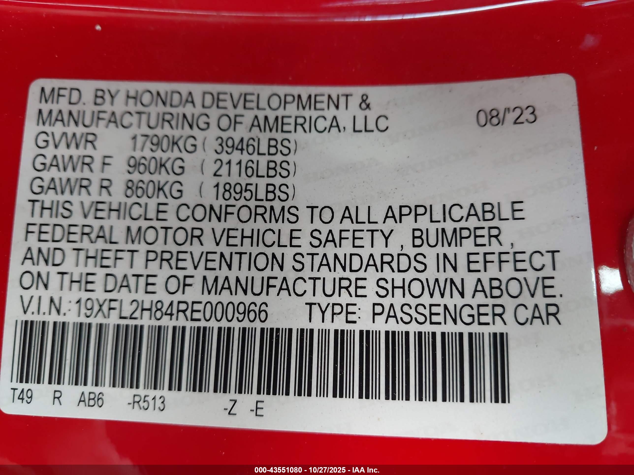 HONDA CIVIC image 9