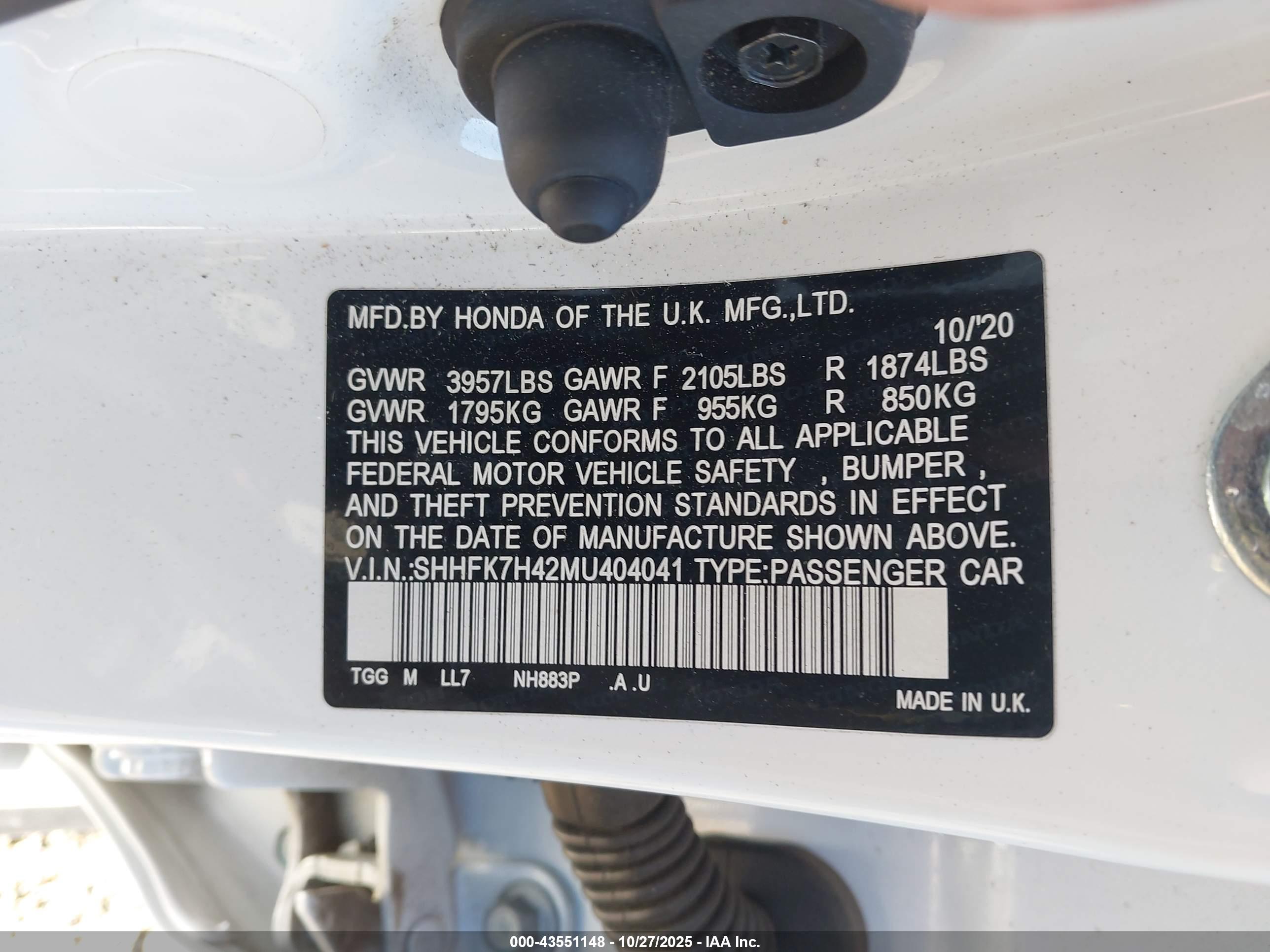 HONDA CIVIC image 9