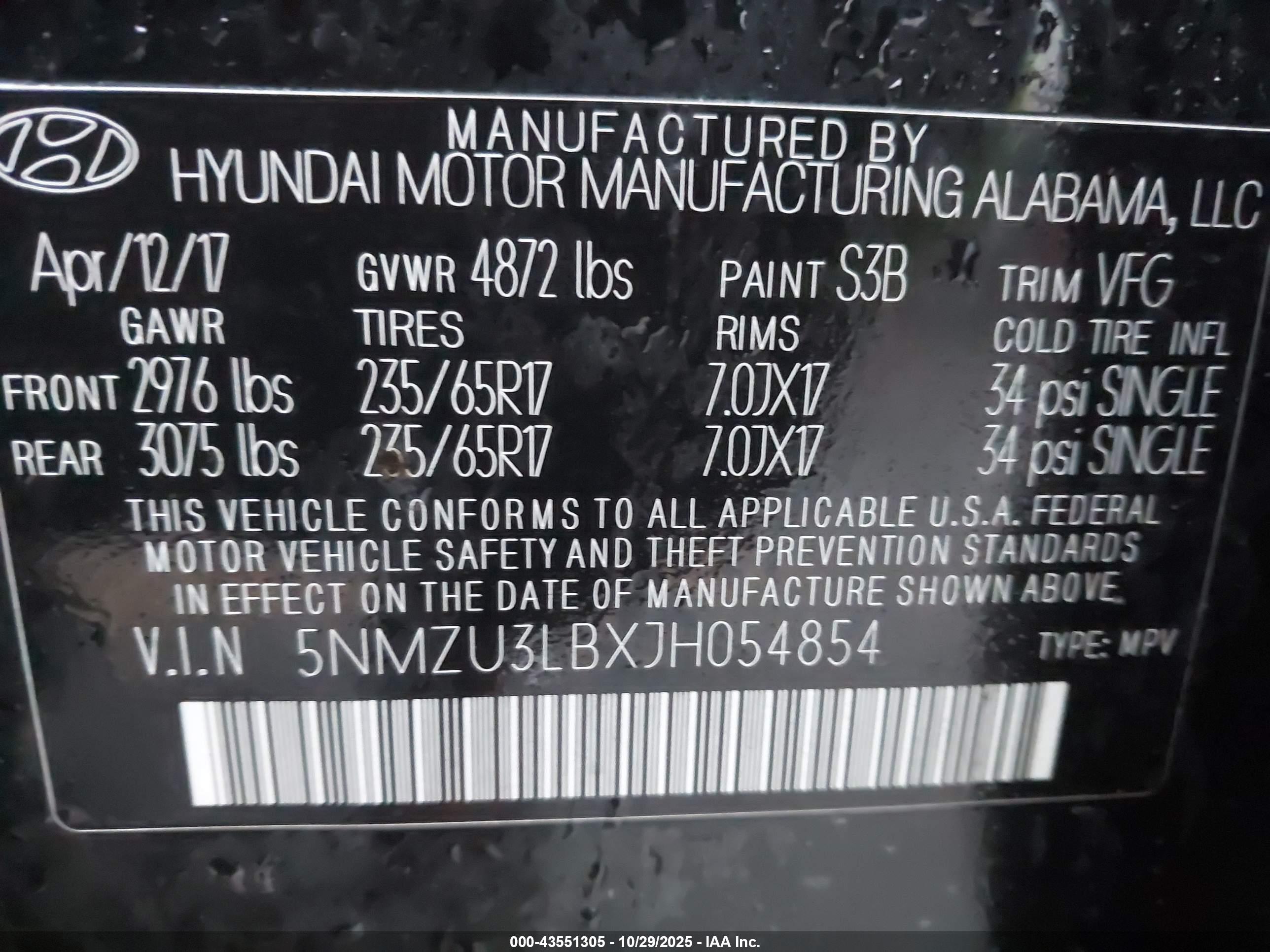 HYUNDAI SANTA image 9