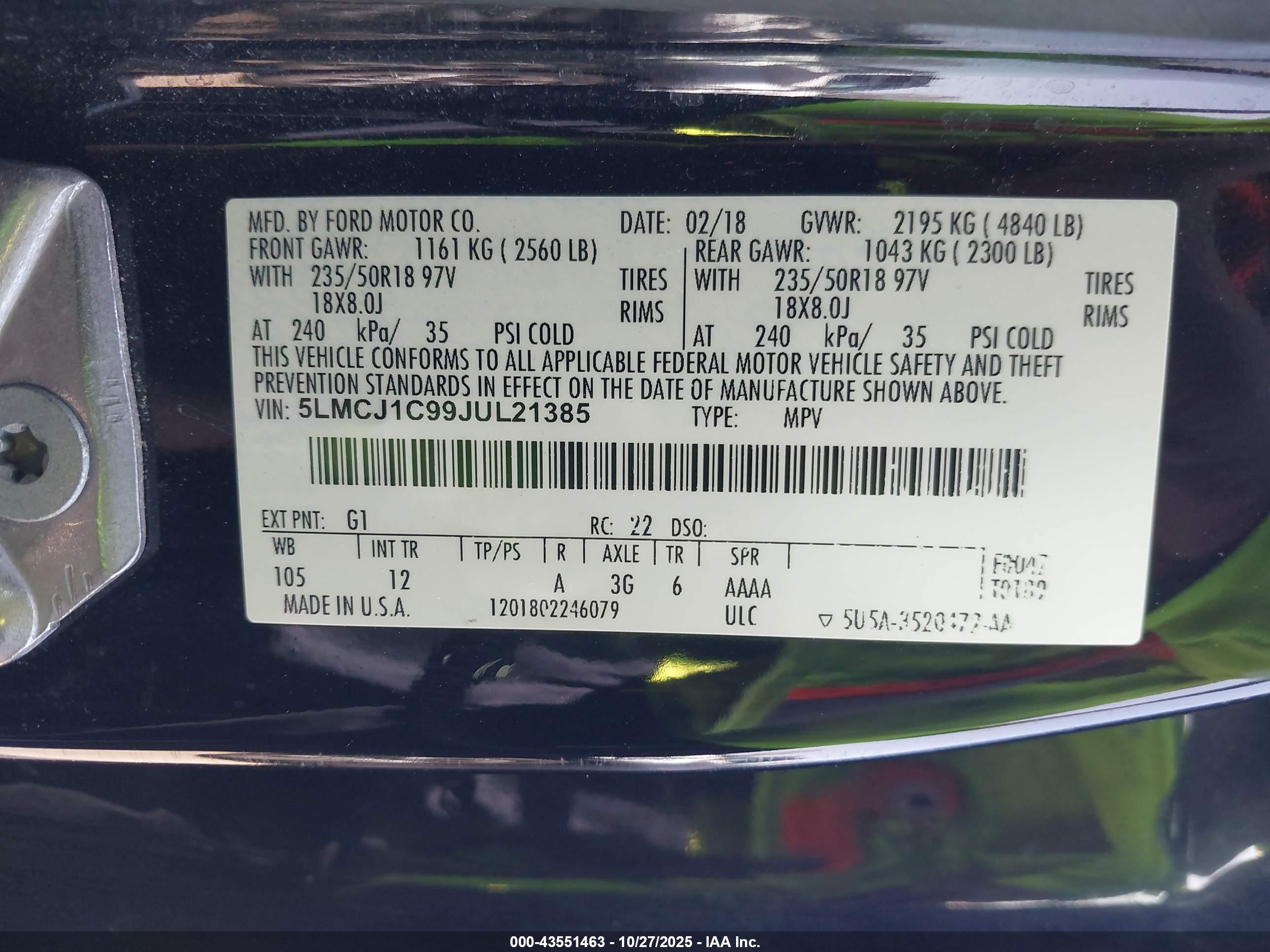 LINCOLN MKC image 9