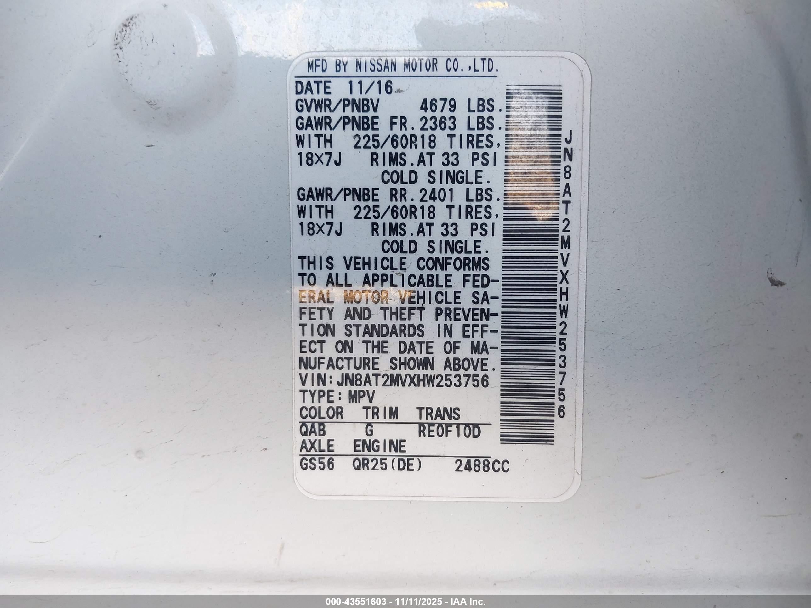NISSAN ROGUE image 9