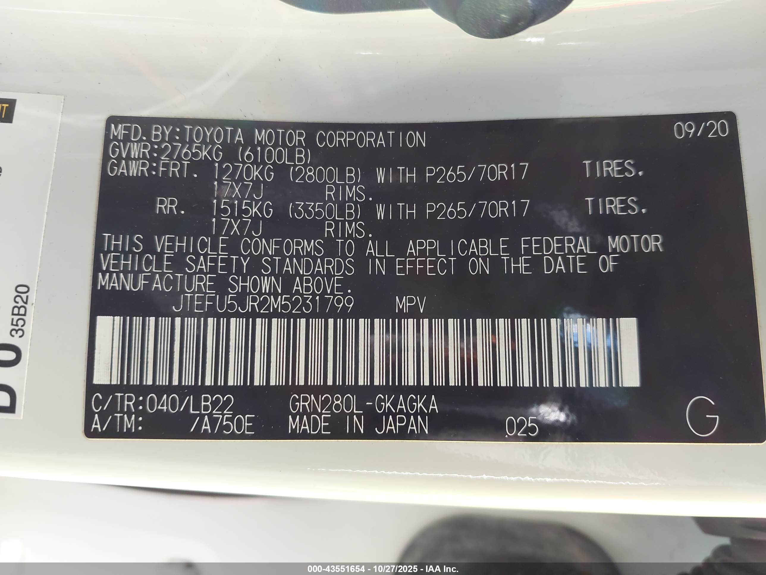 TOYOTA 4RUNNER image 9