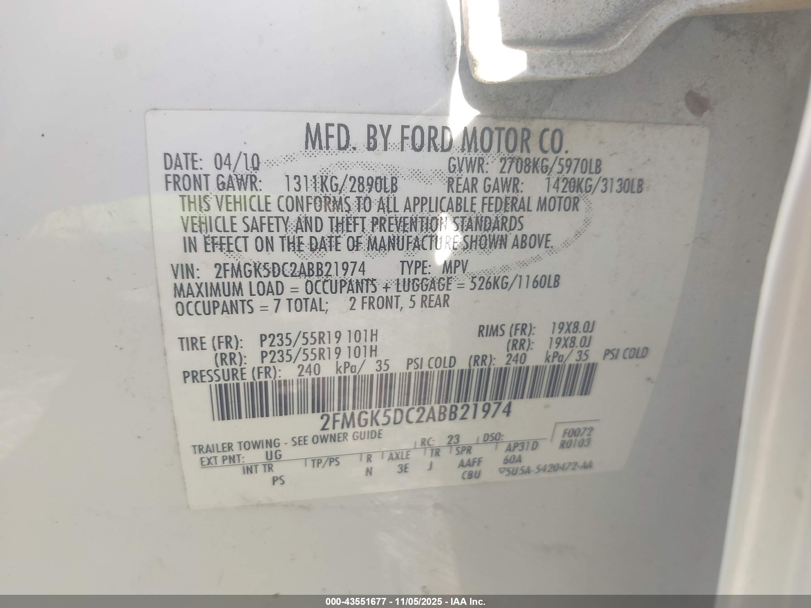 FORD FLEX image 9