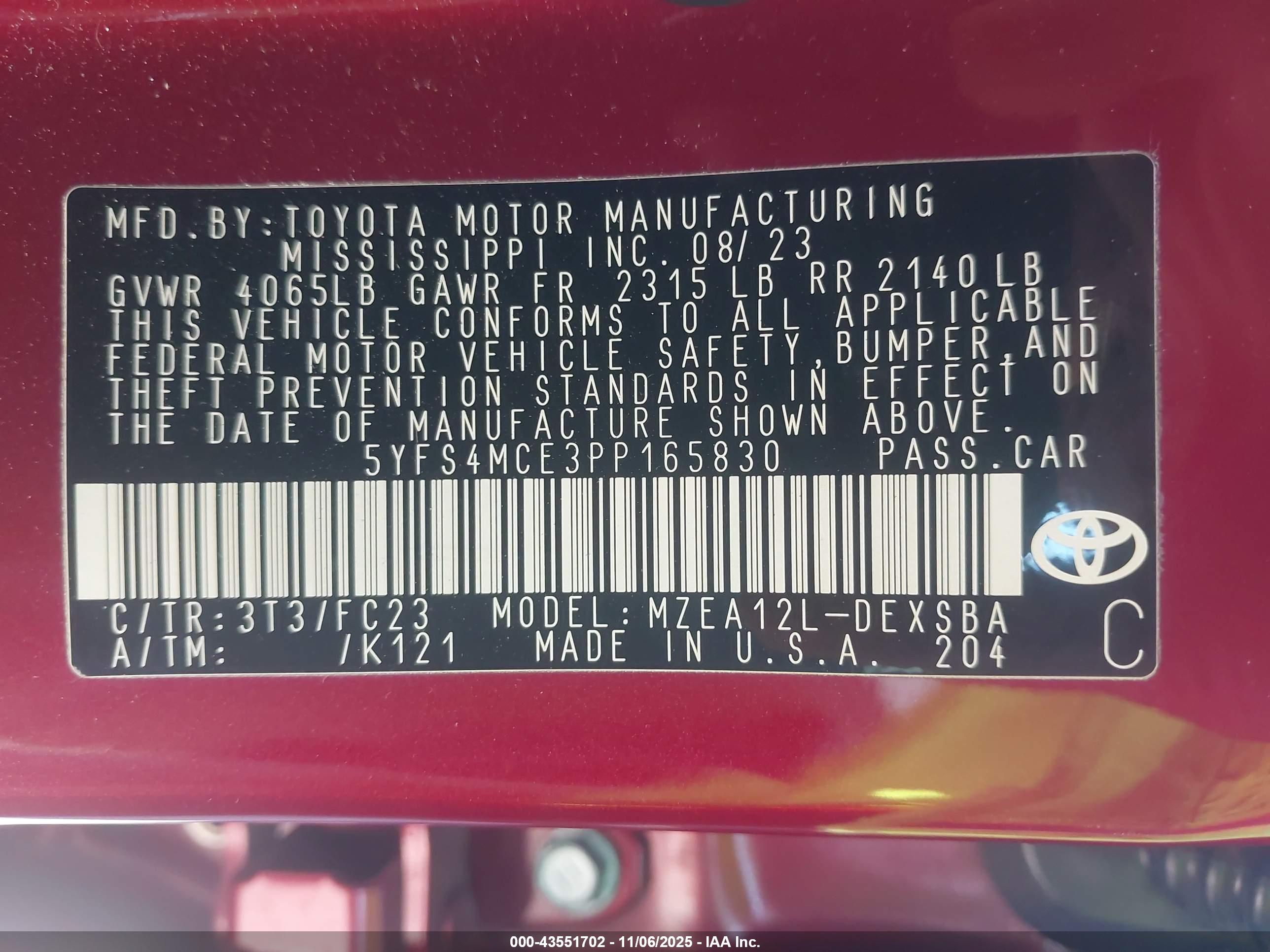 TOYOTA COROLLA image 9